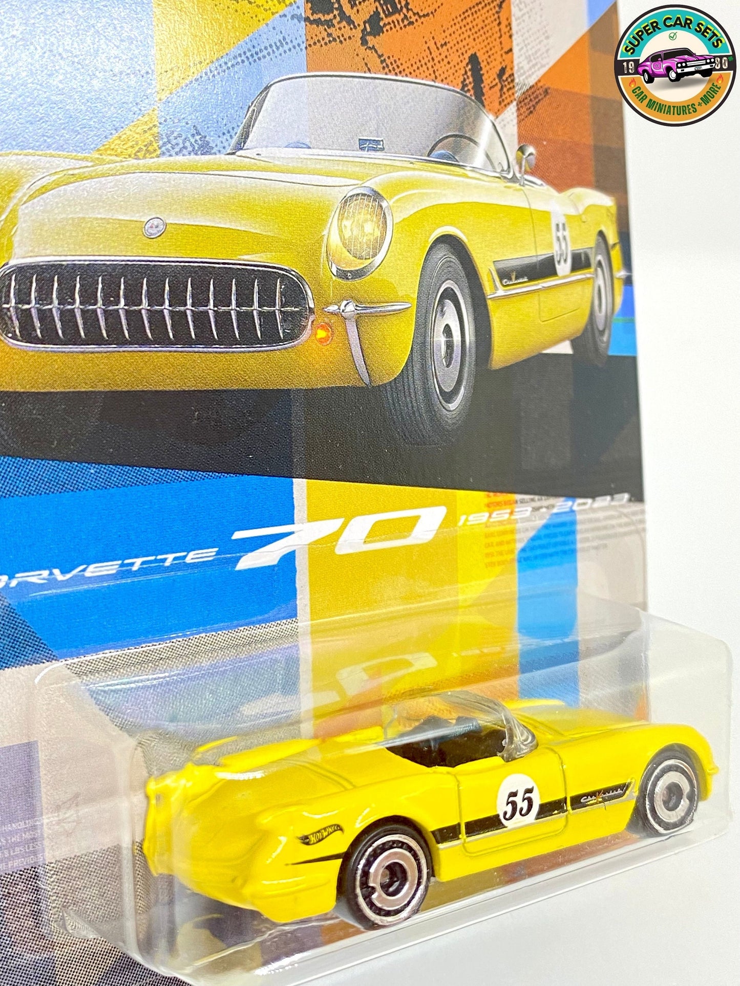 Hot Wheels Corvette 70. Jubiläum '55 Corvette