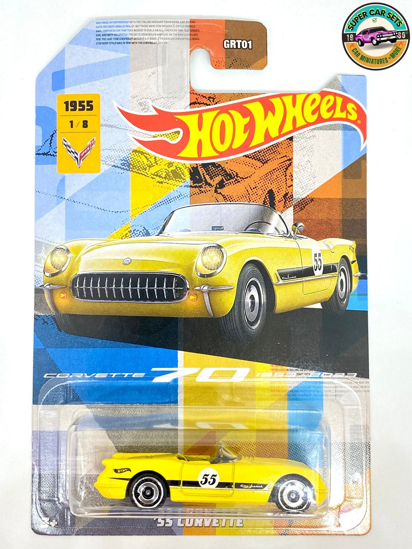 Hot Wheels Corvette 70. Jubiläum '55 Corvette