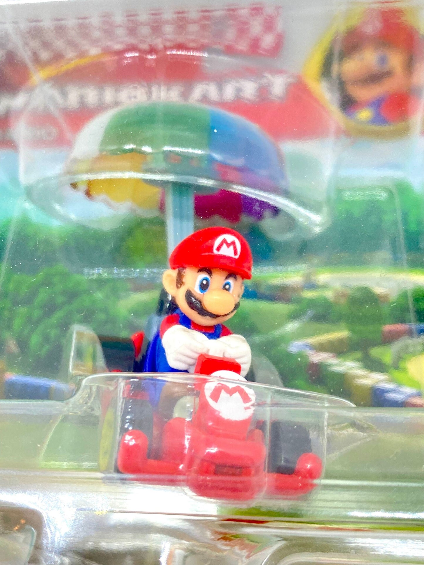 Mario - Pipe Frame + Parachute - Mario Kart Hot Wheels