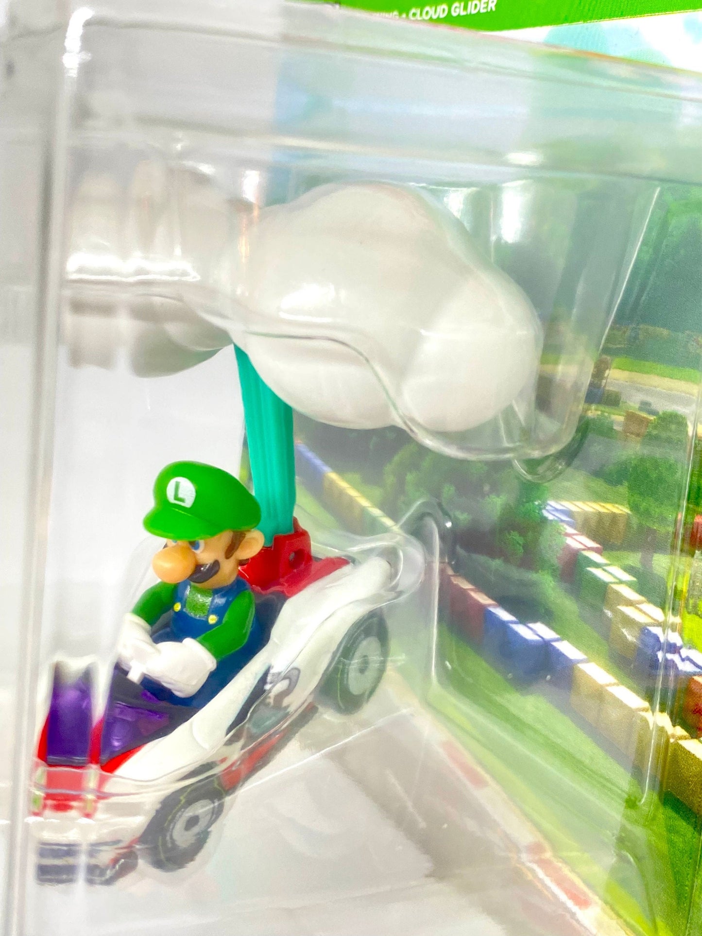 Luigi – P-Wing + Cloud Glider – Mario Kart Hot Wheels