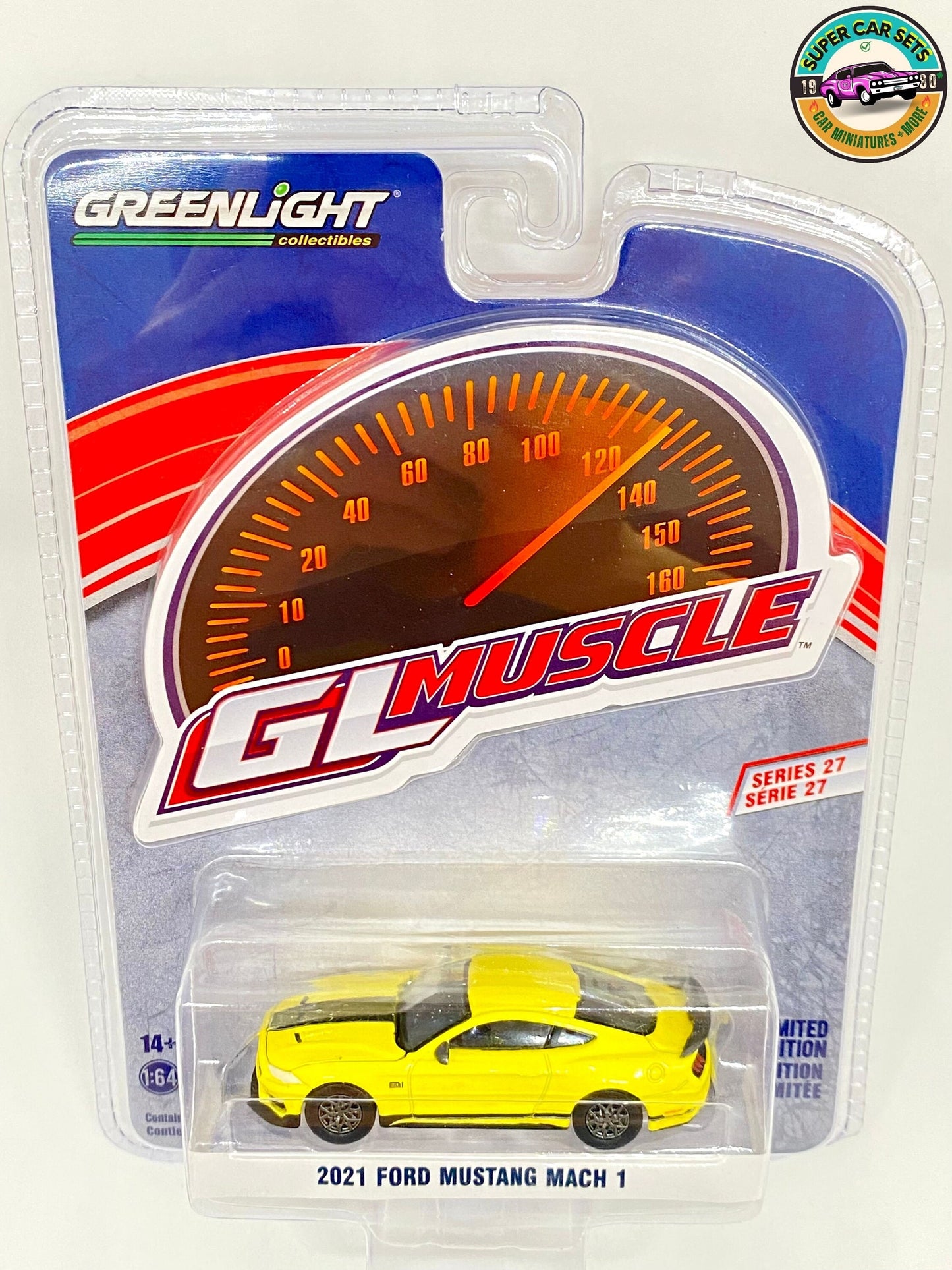 Ford Mustang Mach 1 2021 - GL Muscle Series 27 fabriqué par Greenlight