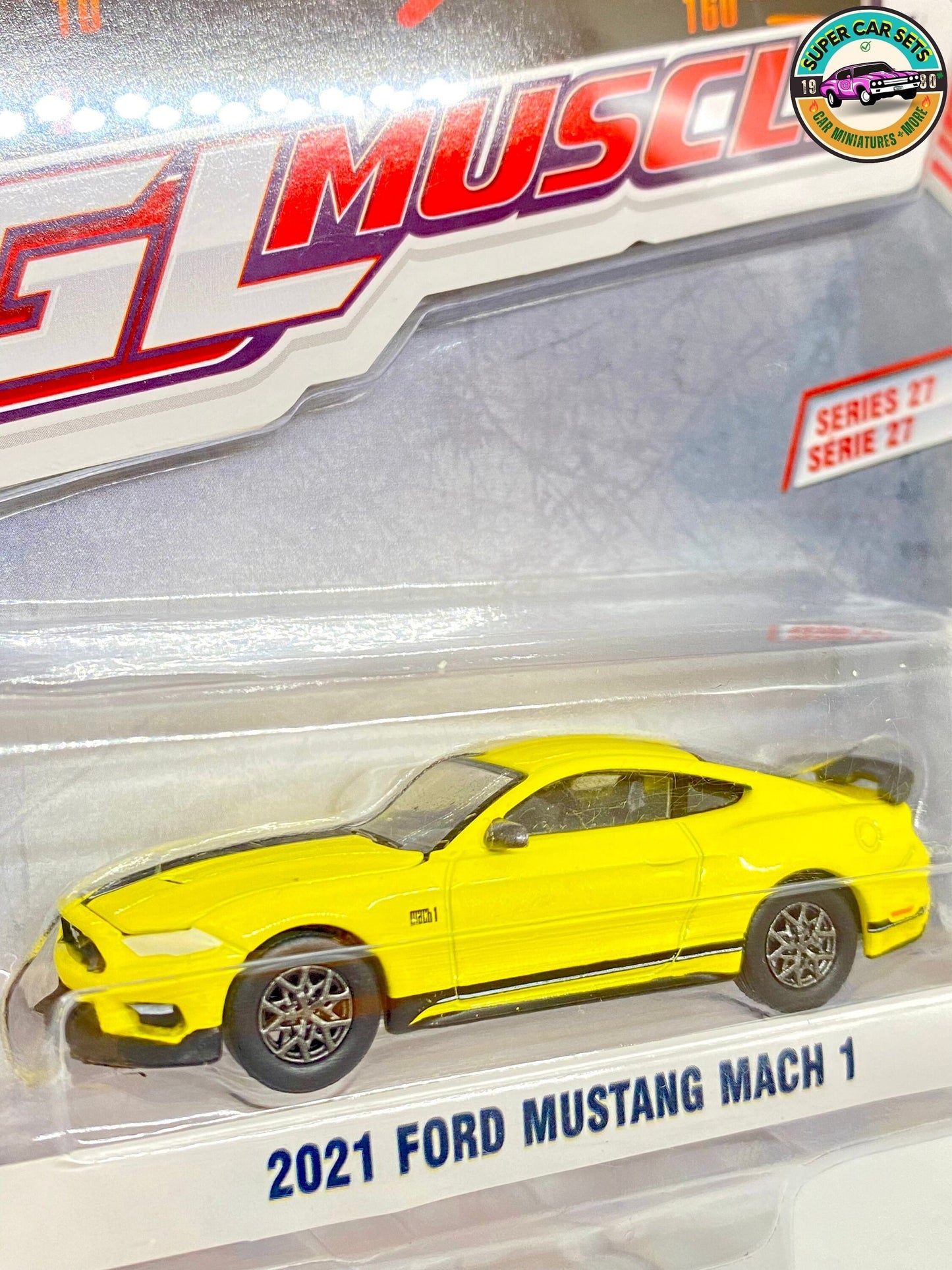 Ford Mustang Mach 1 2021 - GL Muscle Series 27 fabriqué par Greenlight