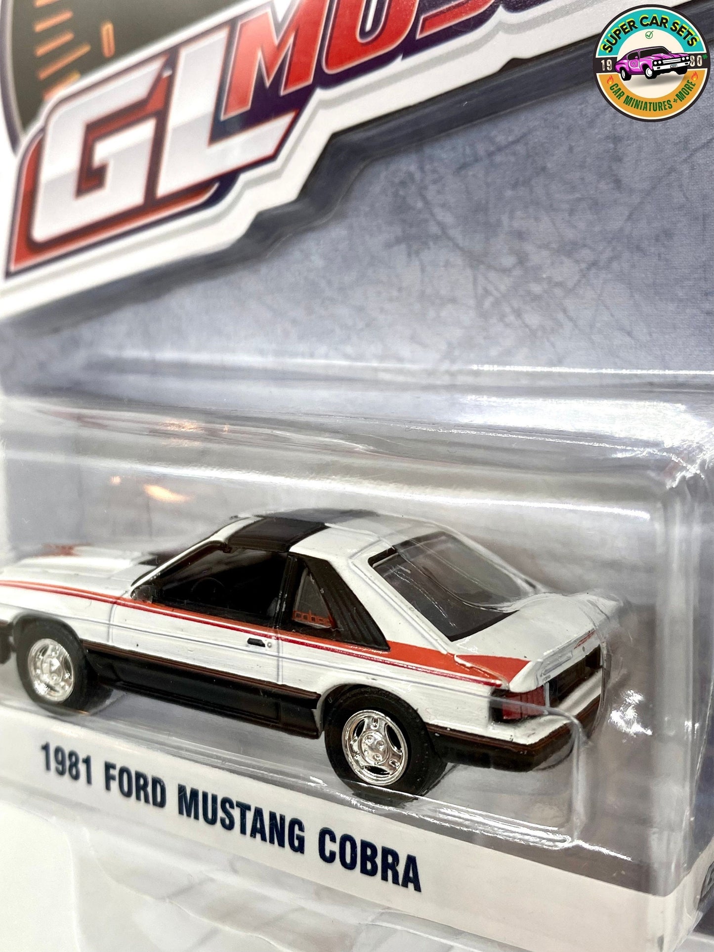 1981 Ford Mustang Cobra – GL Muscle Series 27, hergestellt von Greenlight