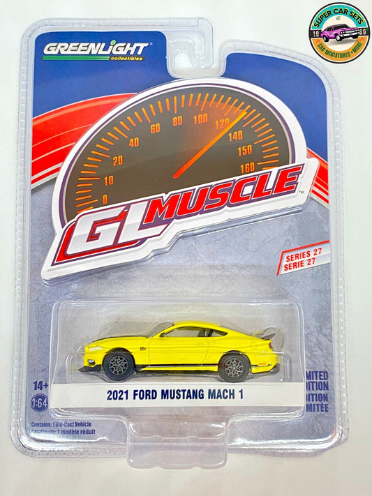 Ford Mustang Mach 1 2021 - GL Muscle Series 27 fabriqué par Greenlight