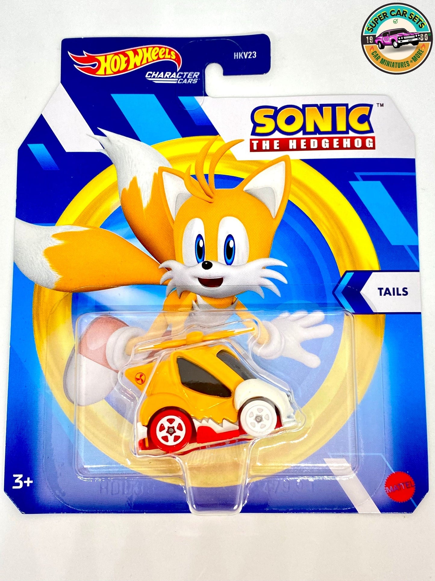 Sonic – Tails – Hot Wheels Charakterautos