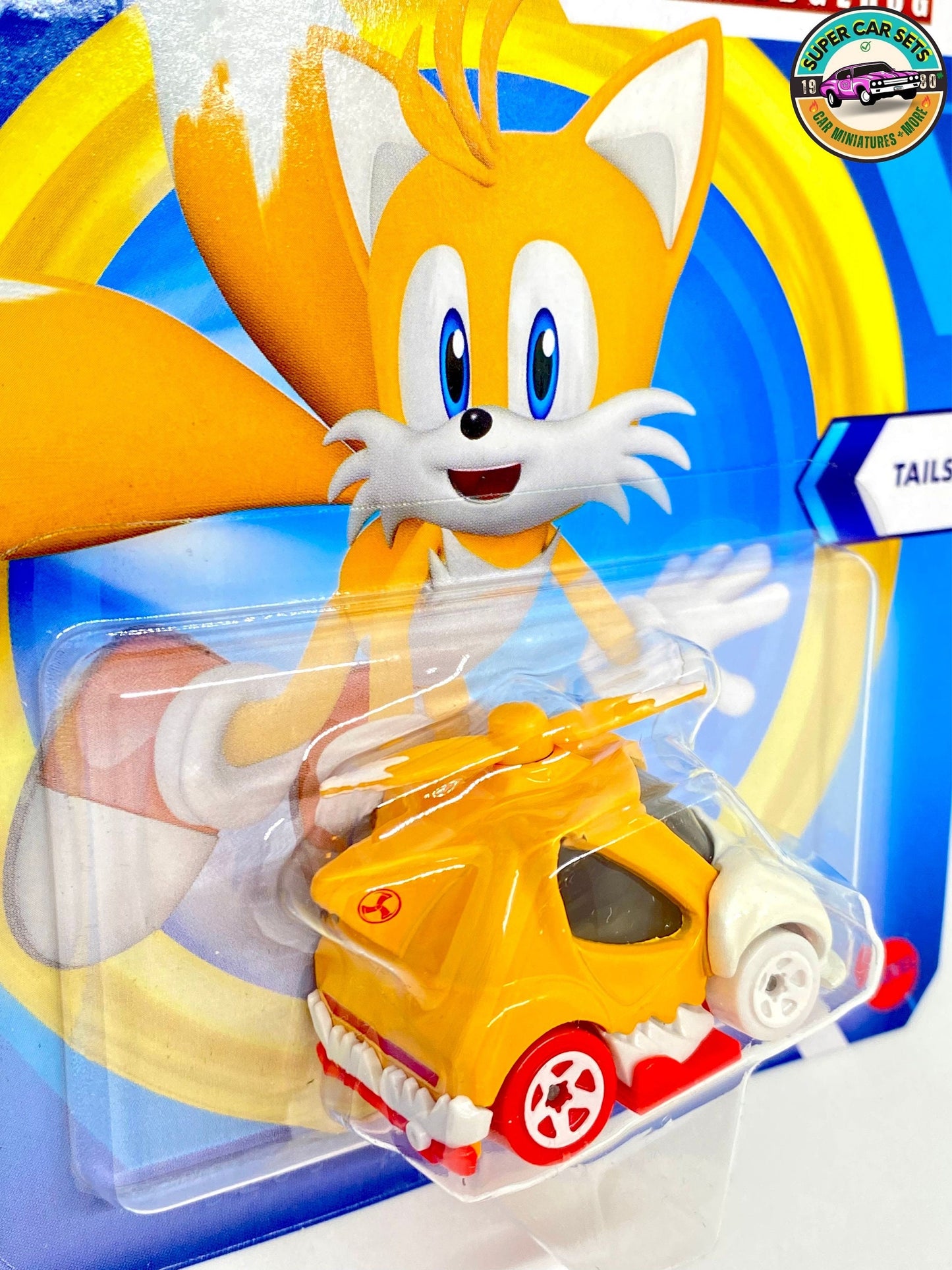 Sonic - Tails - Voitures de personnages Hot Wheels