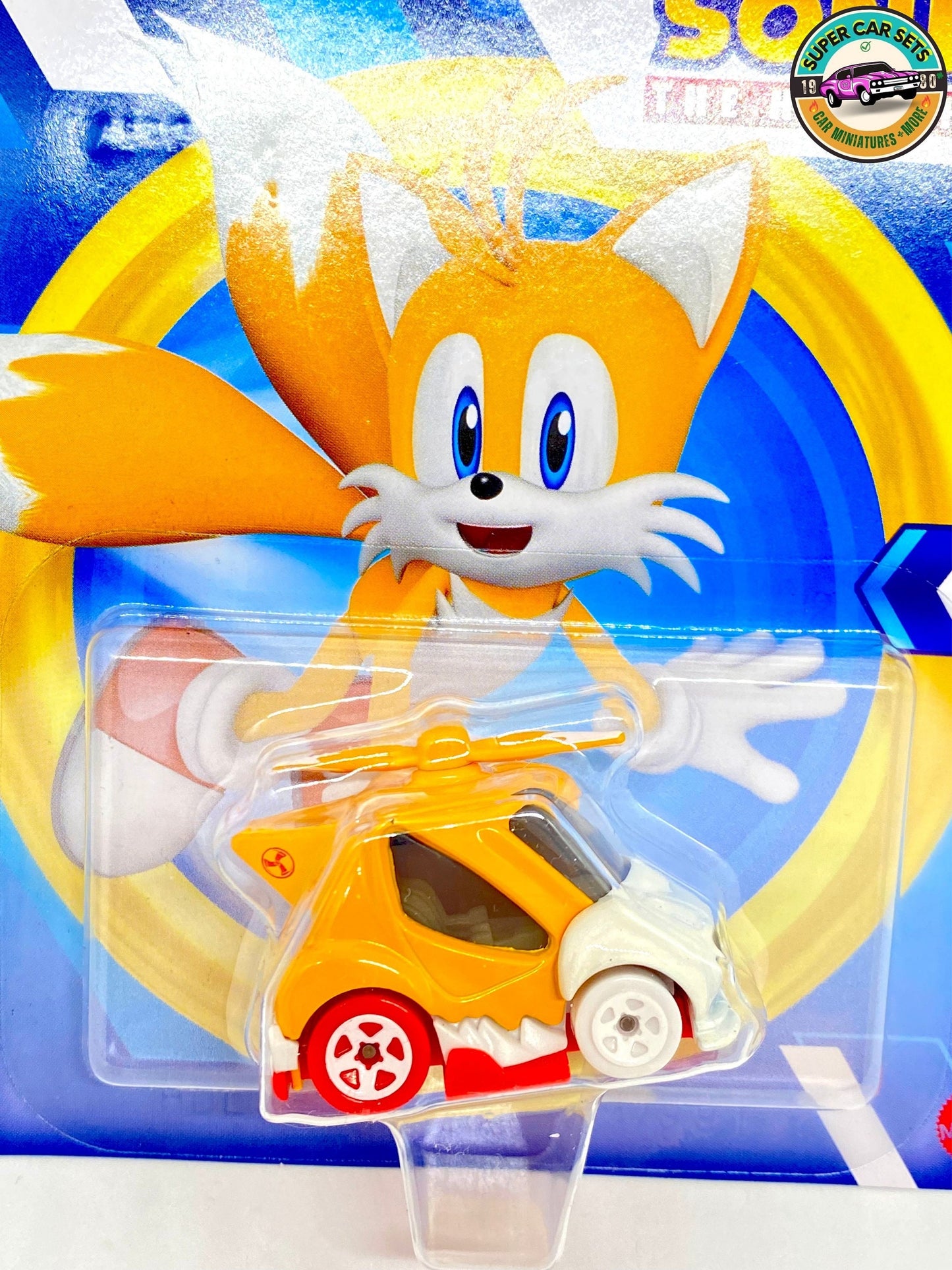 Sonic - Tails - Voitures de personnages Hot Wheels