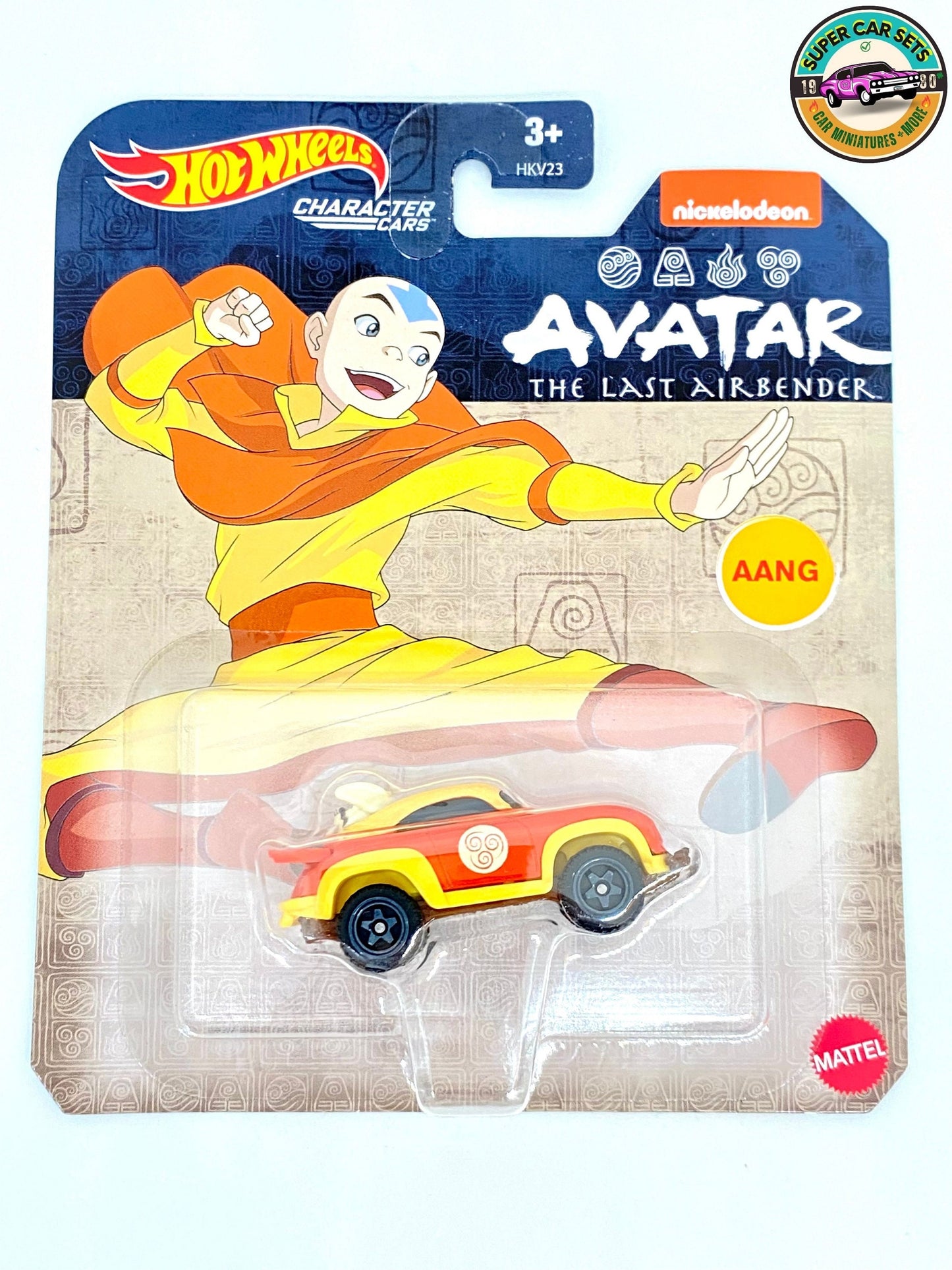 Avatar le dernier maître de l'air - AANG - Voitures de personnages Hot Wheels