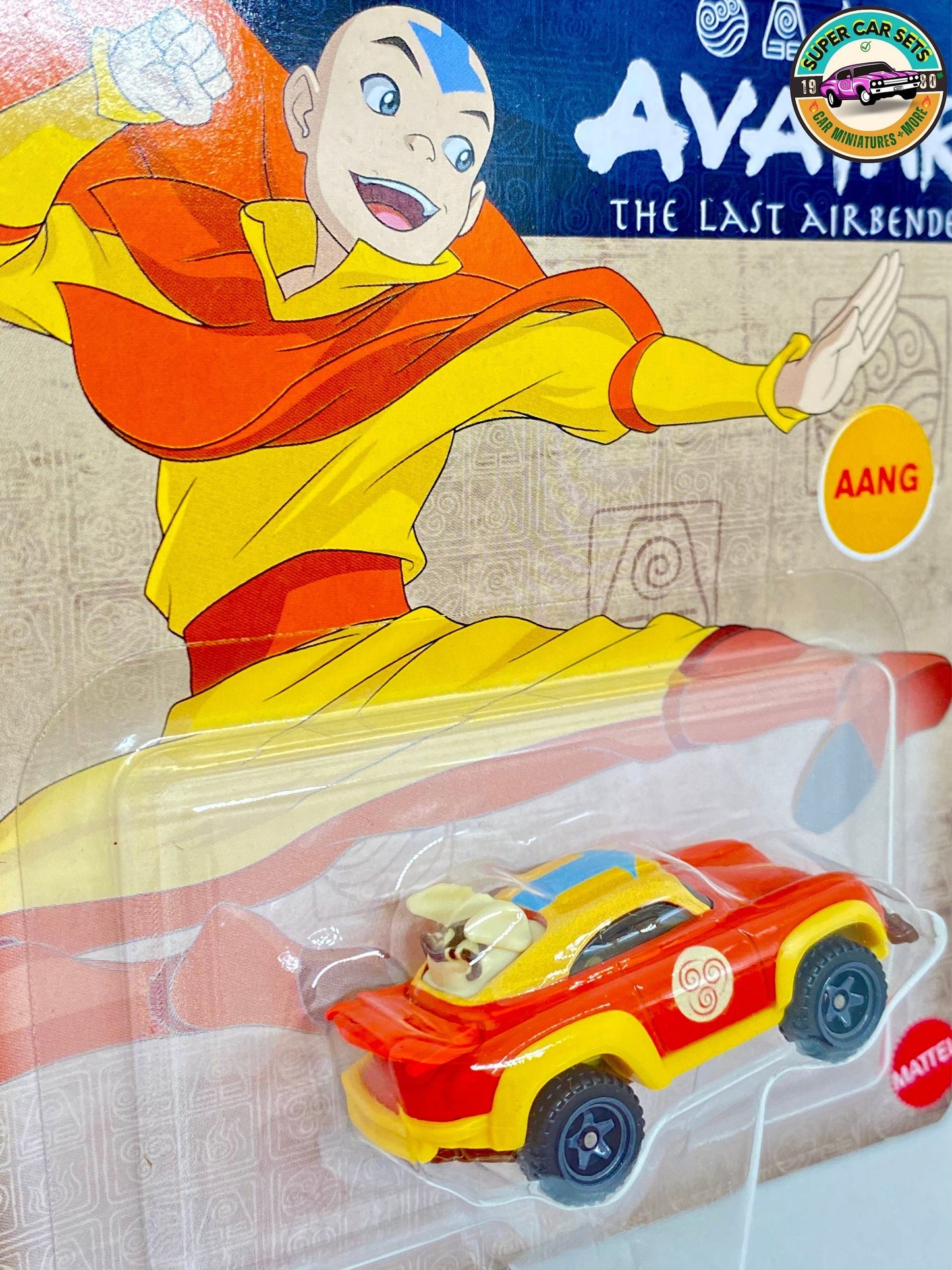 Avatar The Last Airbender - AANG - Hot Wheels Character Cars