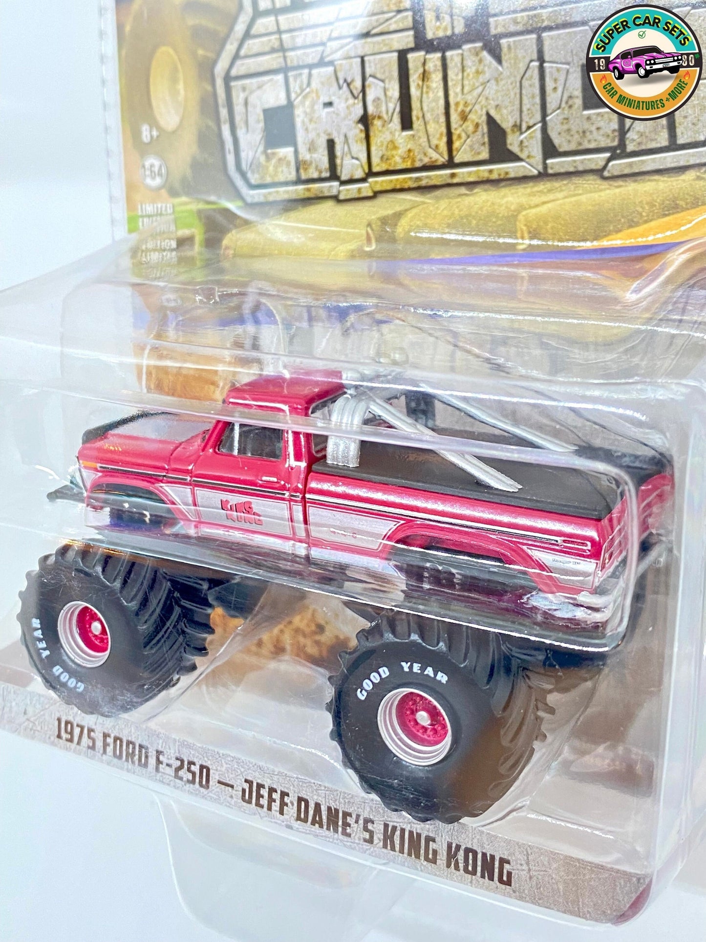 1975 Ford F-250 - Jeff Dane’s King Kong - Kings of Crunch made by Greenlight Collectibles