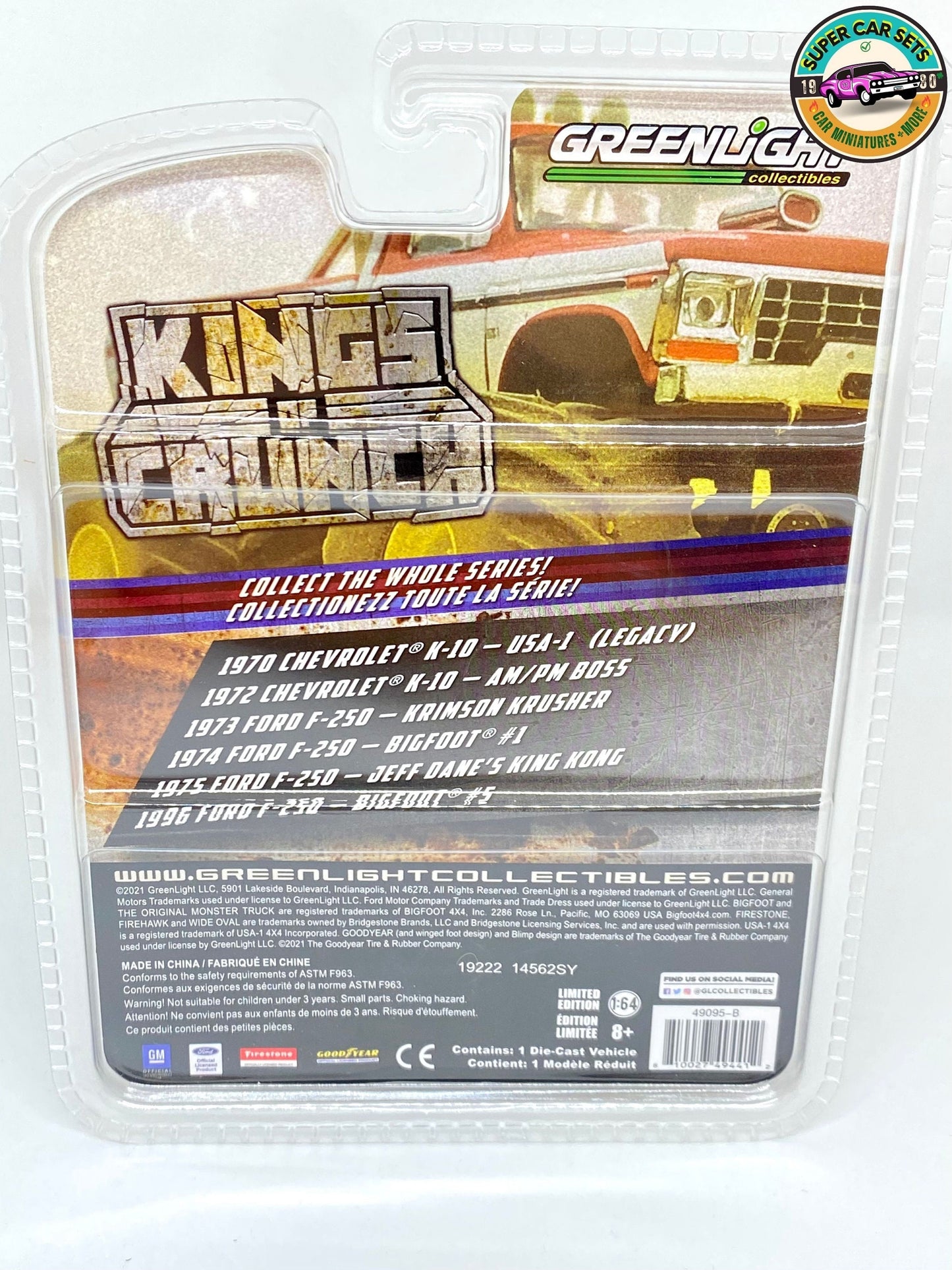 1972 Chevrolet K-10 – AM/PM BOSS – Kings of Crunch, hergestellt von Greenlight Collectibles