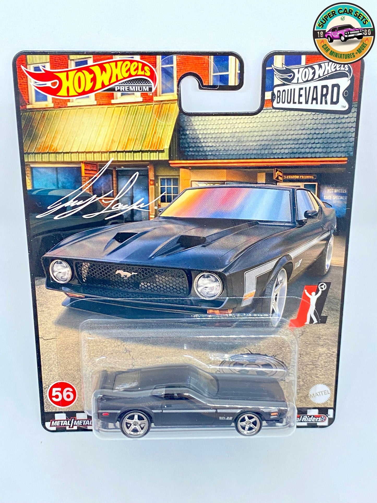 71 Mustang Mach 1 - Hot Wheels Premium Boulevard #56