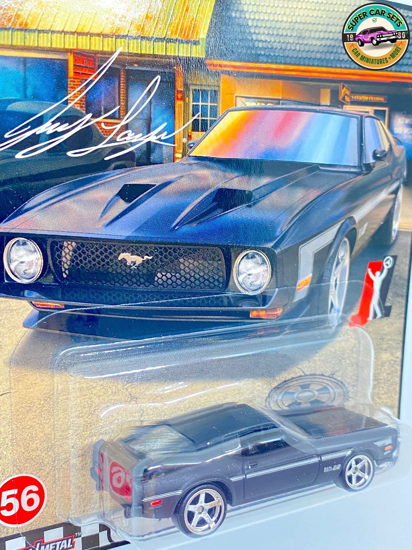 71 Mustang Mach 1 - Hot Wheels Premium Boulevard #56