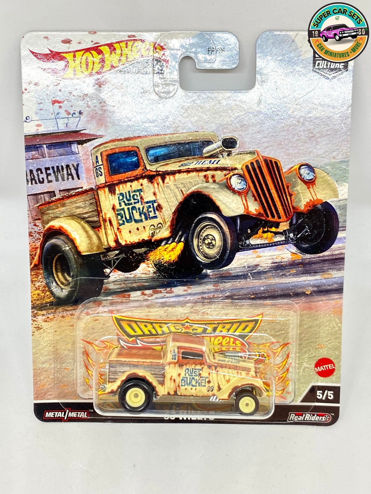 Hot Wheels Premium Car Culture - Démons de Drag Strip - '33 Willys (5/5)