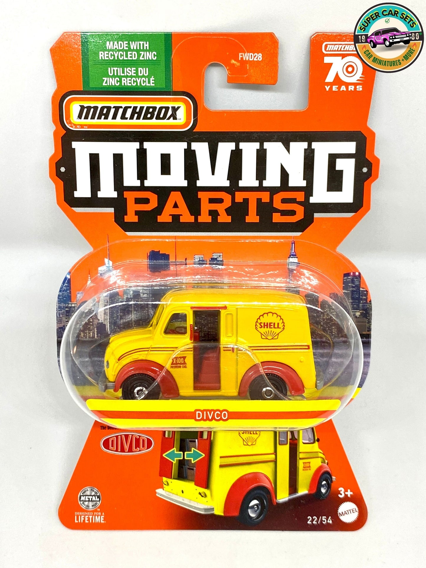 Shell DIVCO - Matchbox Moving Parts