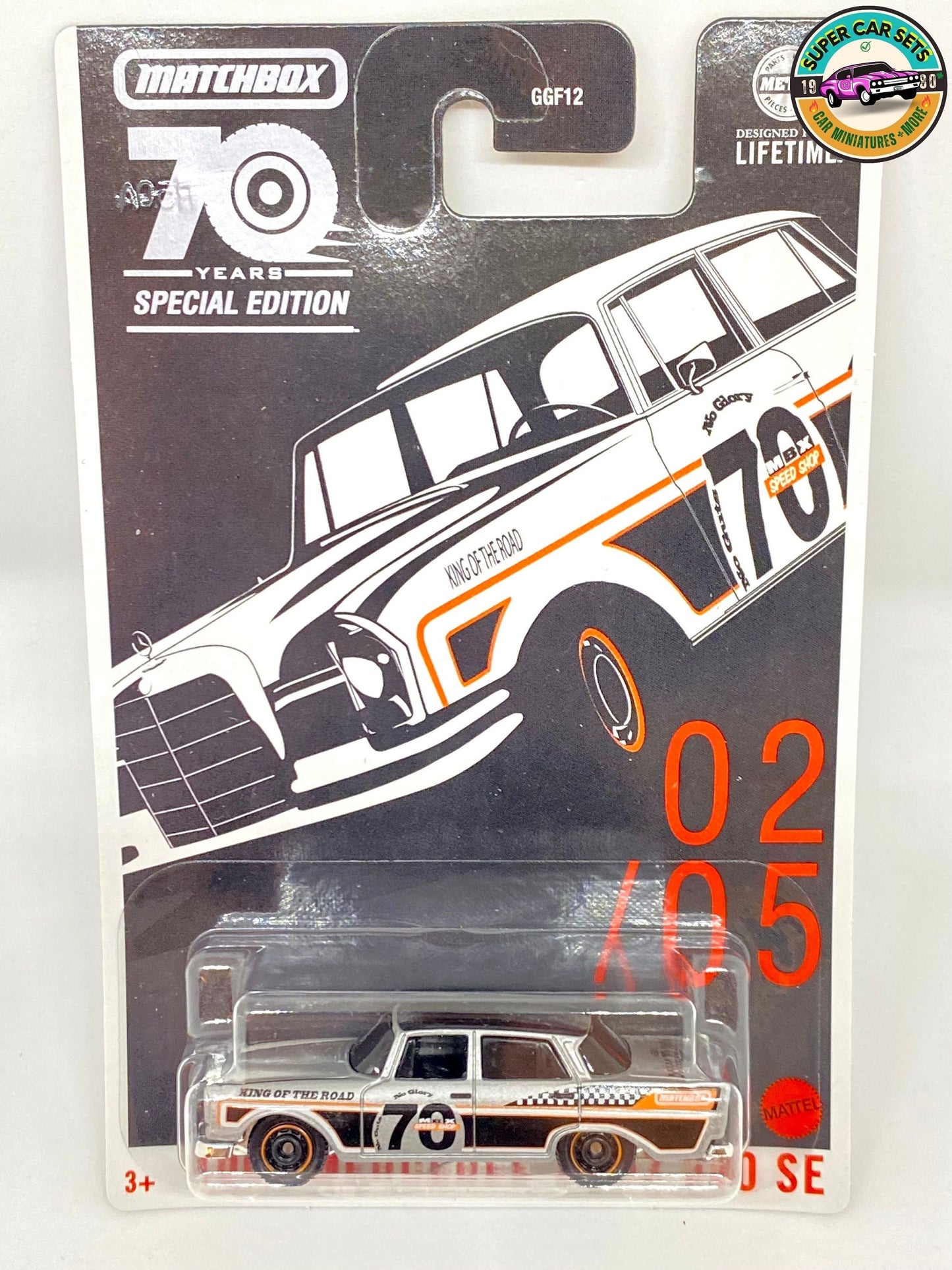 Matchbox 70 Jahre Sonderedition – 1962 Mercedes-Benz 220 SE