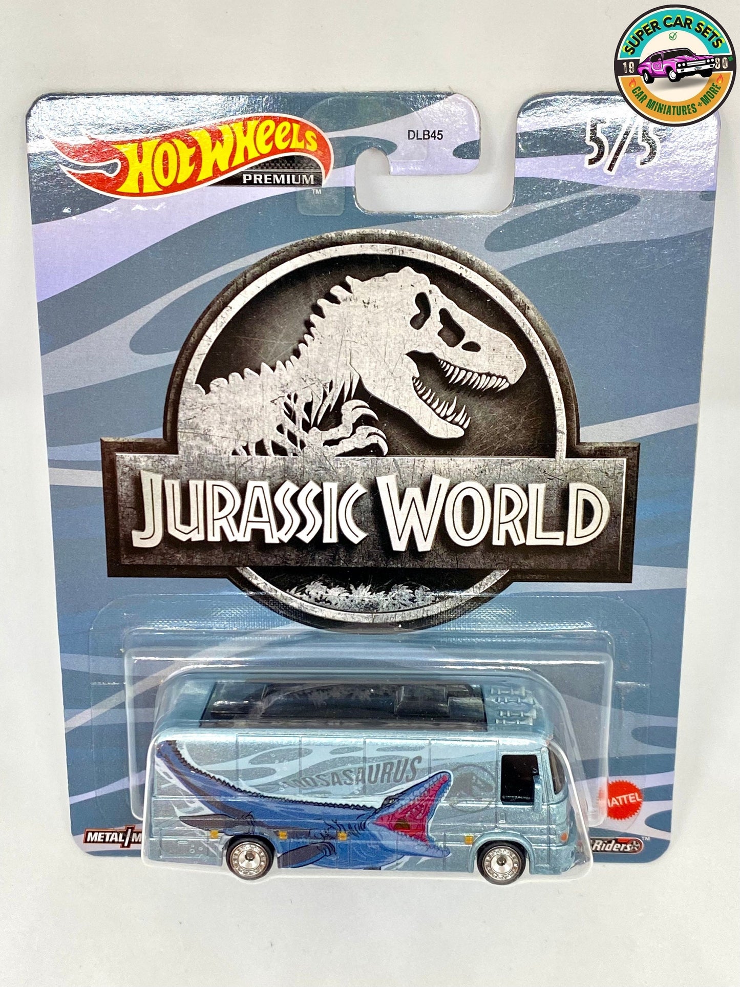 Hot Wheels Premium Jurassic World 2022 - Bus touristique Monosaurus