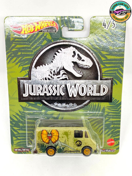 Hot Wheels Premium Jurassic World 2022 - Médecin de combat - Dilophosaure