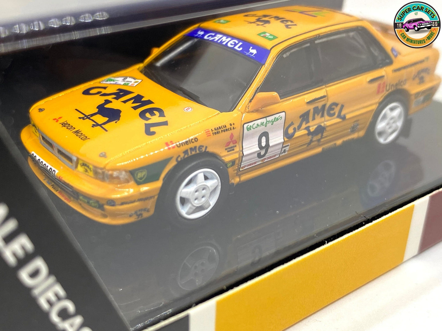 Camel - Mitsubishi Galant VR-4 1995 Rallye El Corte Ingles Ponce #9 de 64 Para