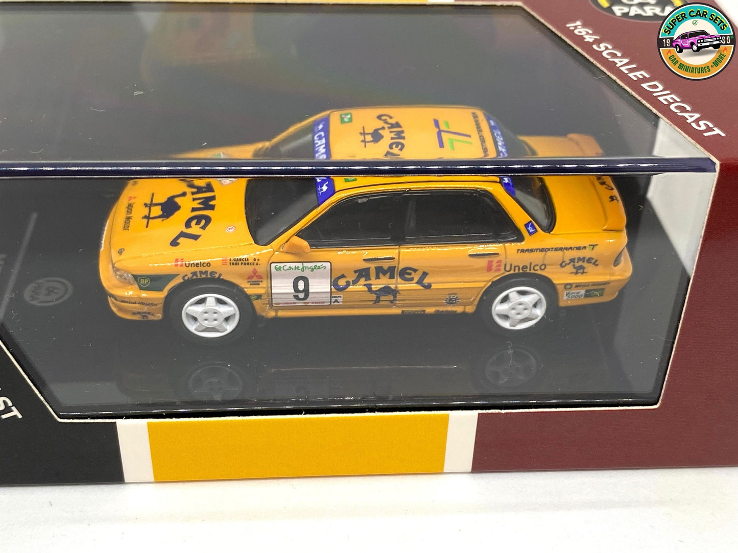 Camel - Mitsubishi Galant VR-4 1995 Rally El Corte Ingles Ponce #9 from 64 Para