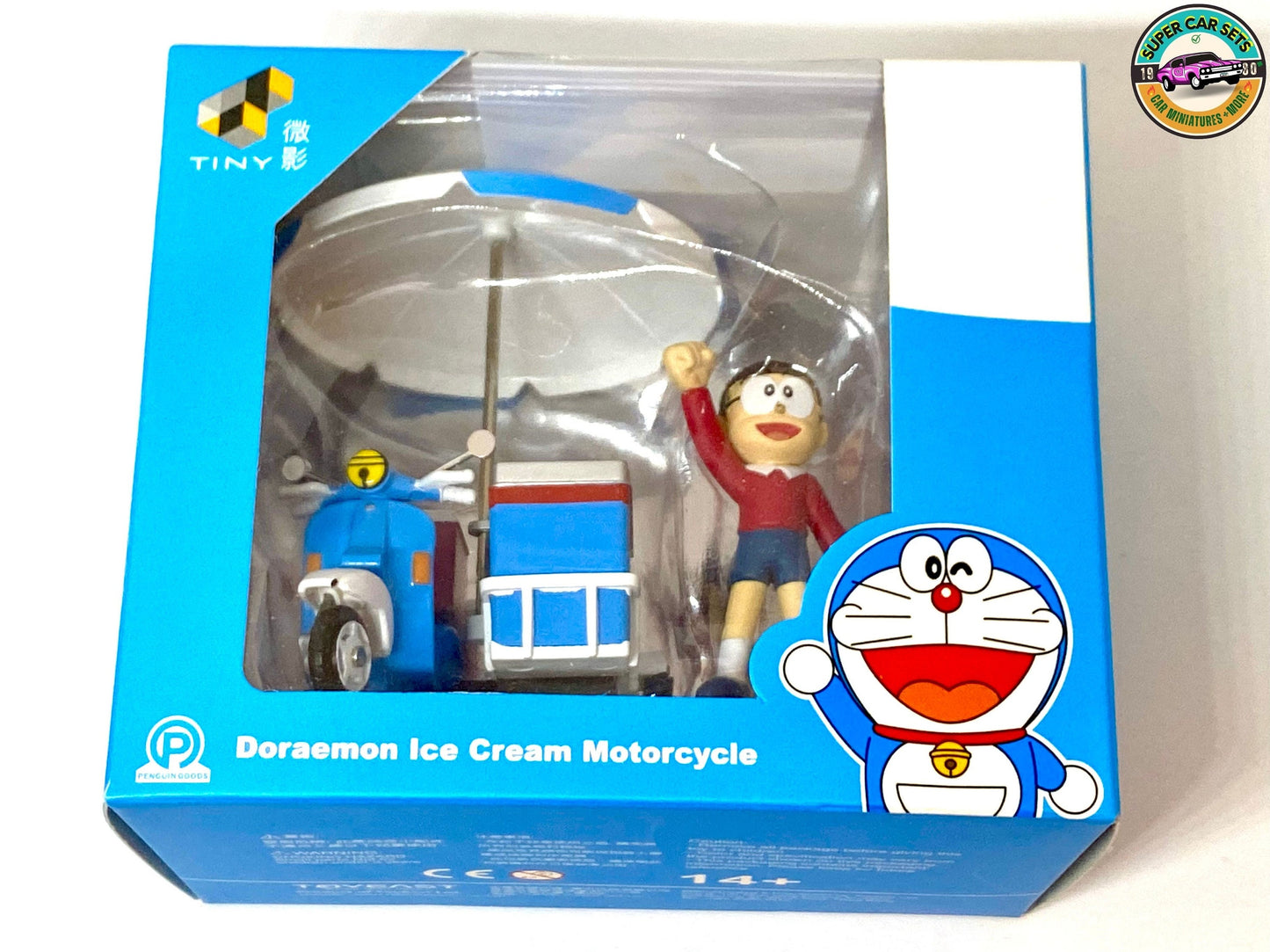 Moto de crème glacée Doraemon de Tiny