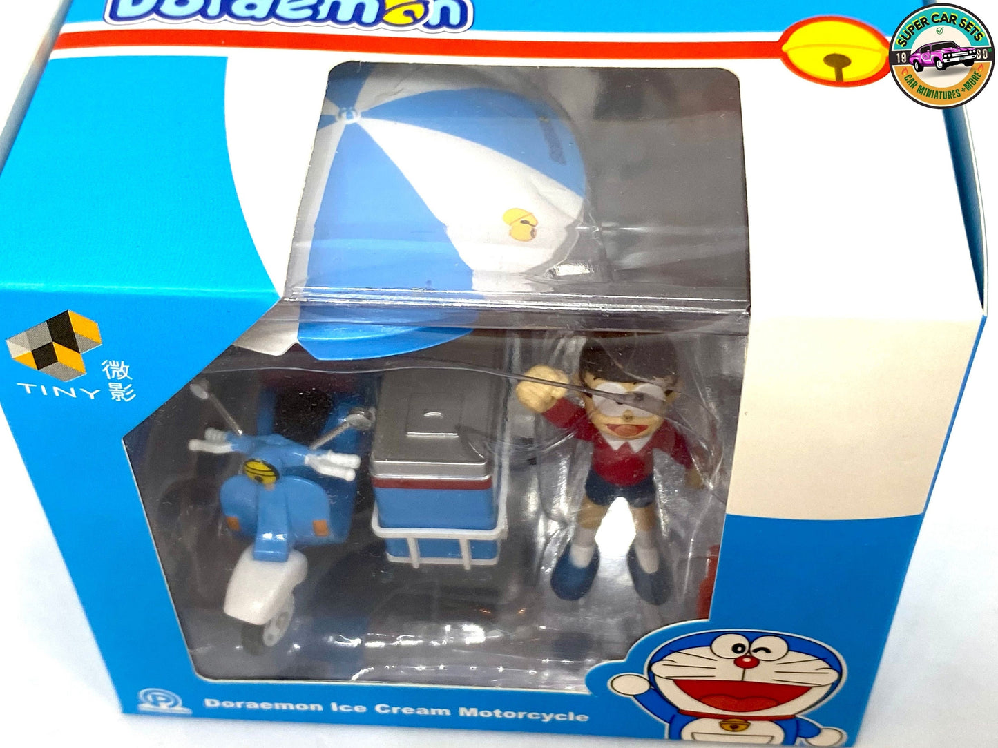 Doraemon Ice Cream Motorcycle from Tiny