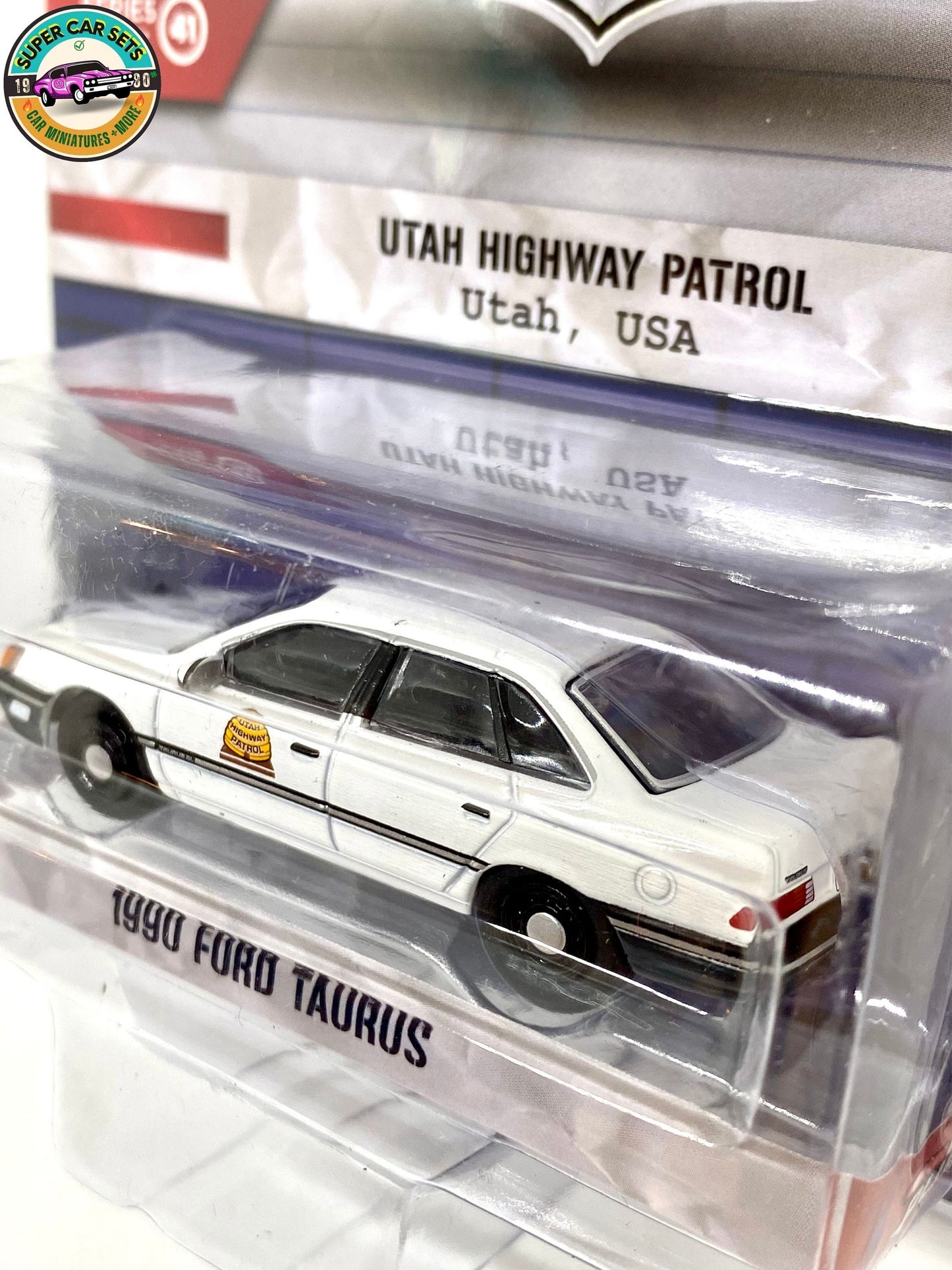 Utah Highway Patrol - 1990 Ford Taurus - Hot Pursuit - Series 41 - Greenlight Collectibles