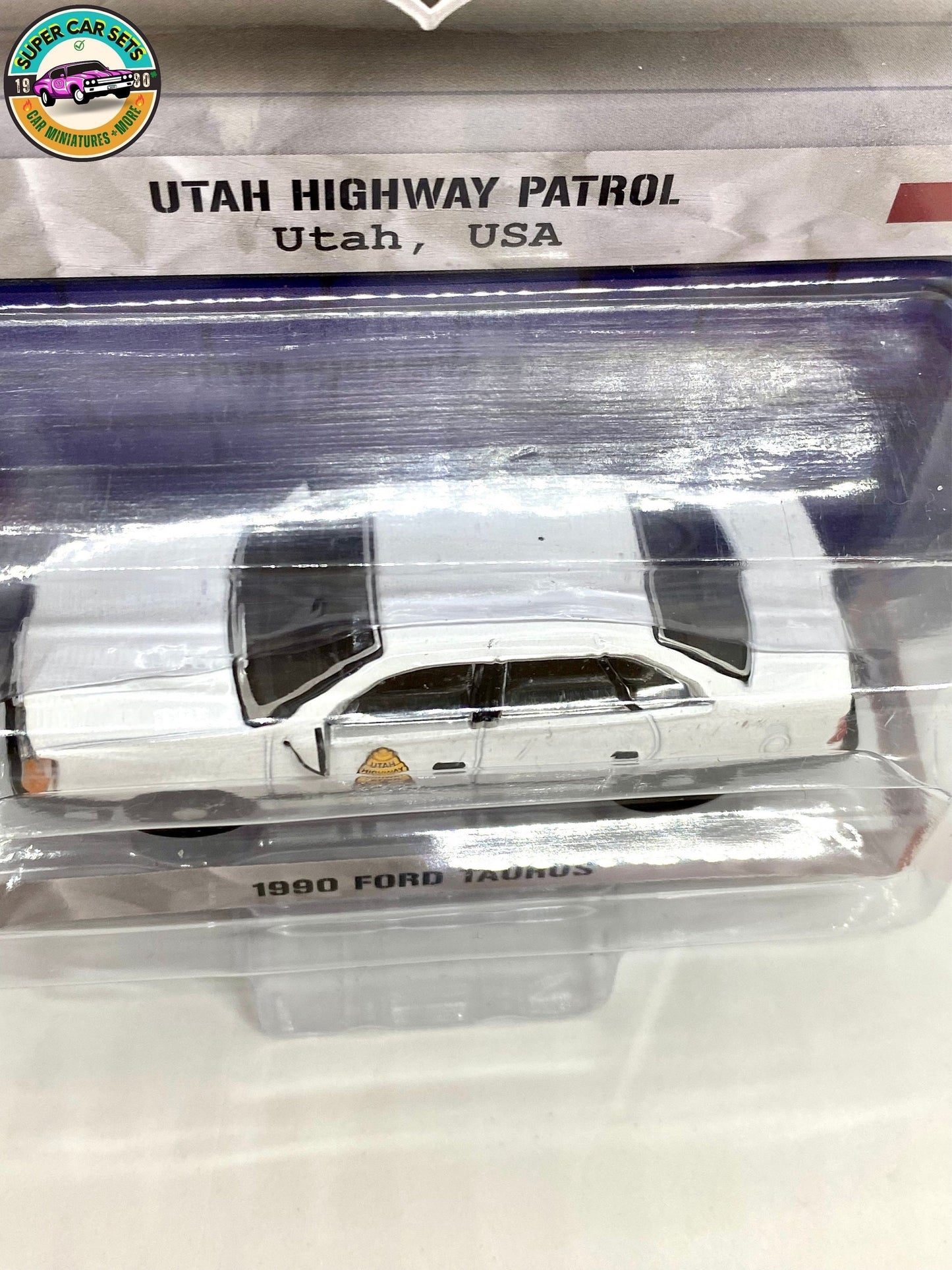 Utah Highway Patrol – 1990 Ford Taurus – Hot Pursuit – Serie 41 – Greenlight Collectibles