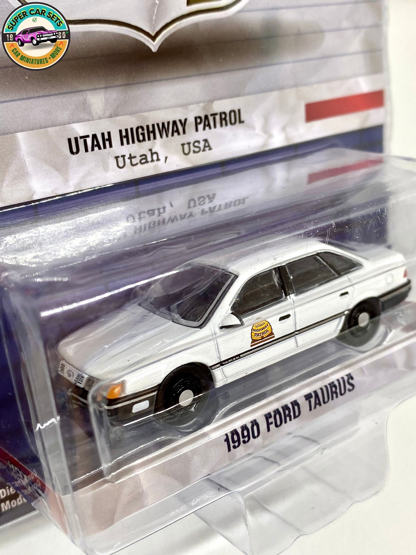 Utah Highway Patrol – 1990 Ford Taurus – Hot Pursuit – Serie 41 – Greenlight Collectibles