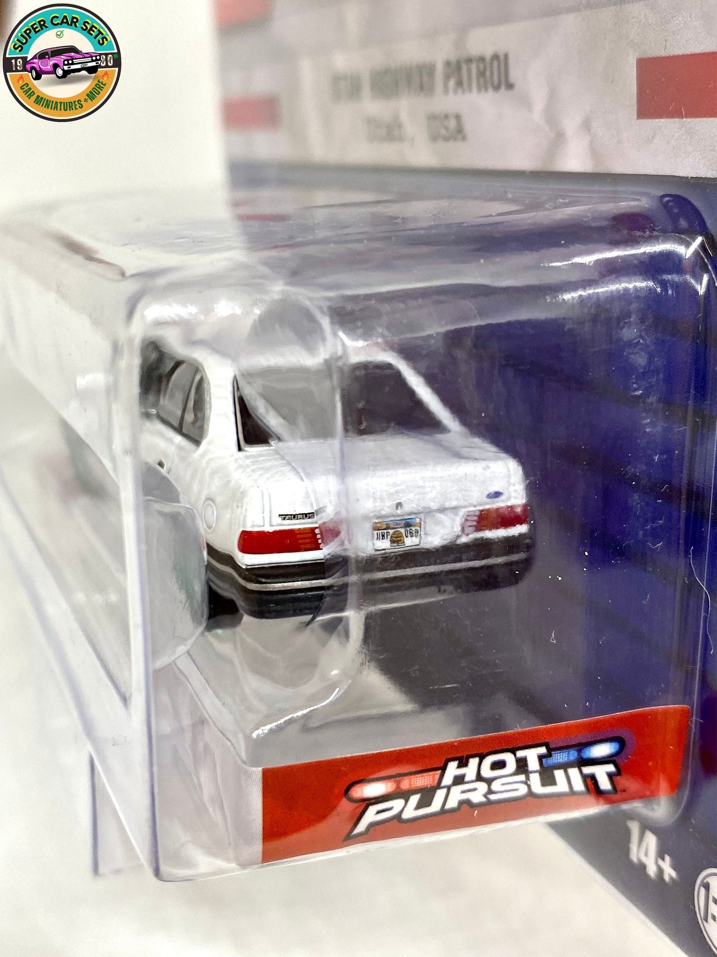 GREEN MACHINE Chase - Utah Highway Patrol - Ford Taurus 1990 - Hot Pursuit - Série 41 - Greenlight Collectibles