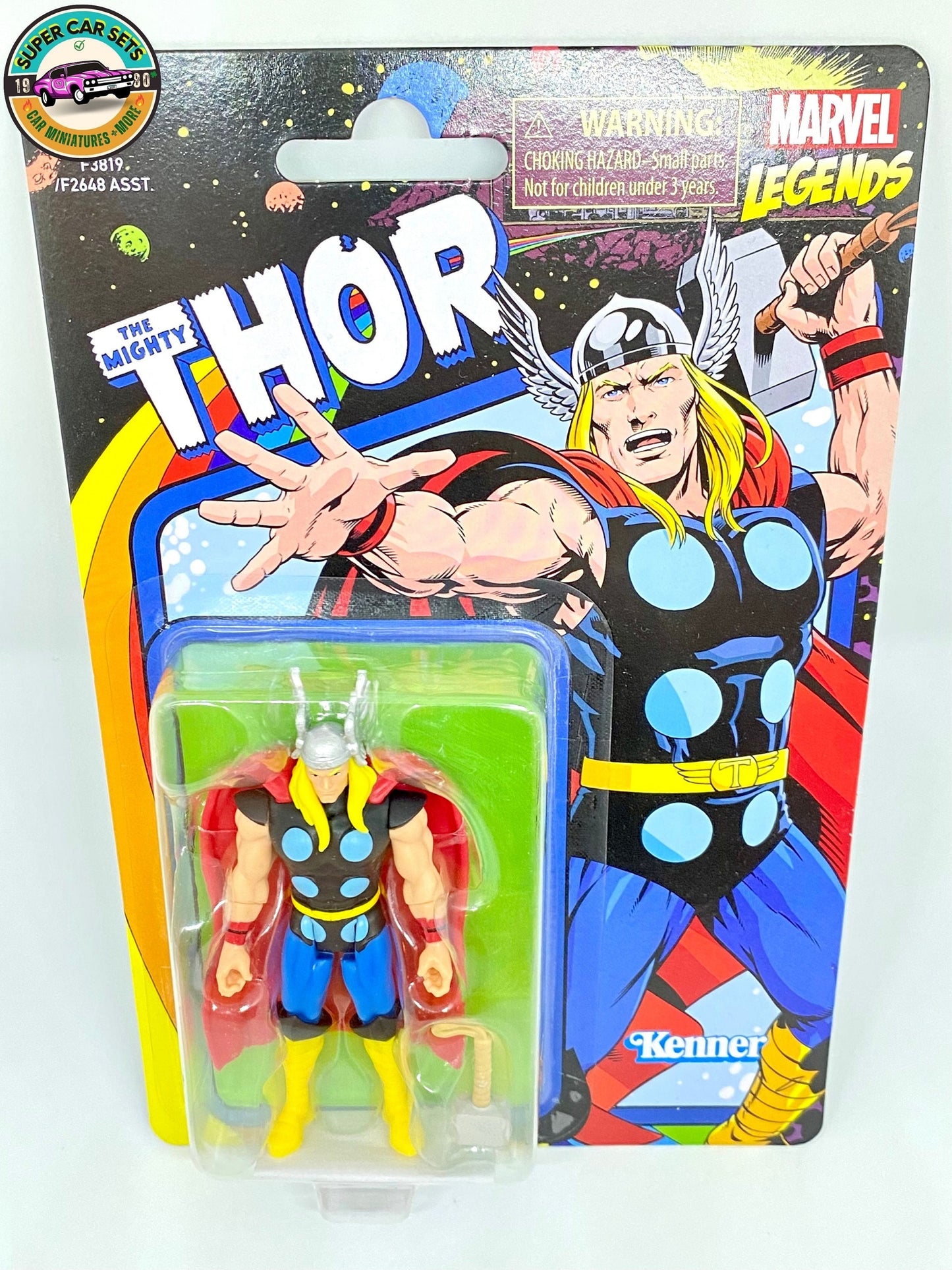 Le Puissant Thor (3,75" / 9,5 cm) - Marvel Legends - réalisé par Kenner