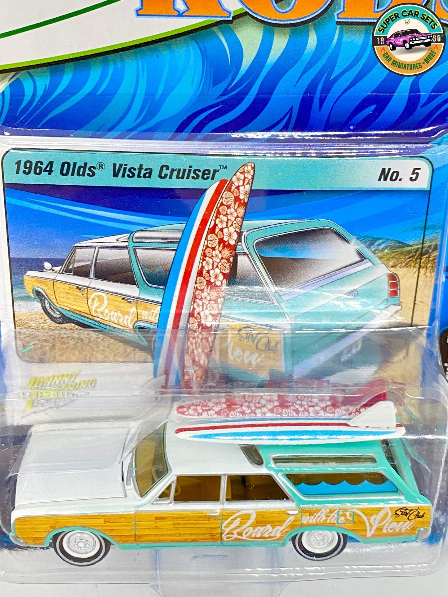 Surfruten – 1964 Olds Vista Cruiser, hergestellt von Johnny Lightning