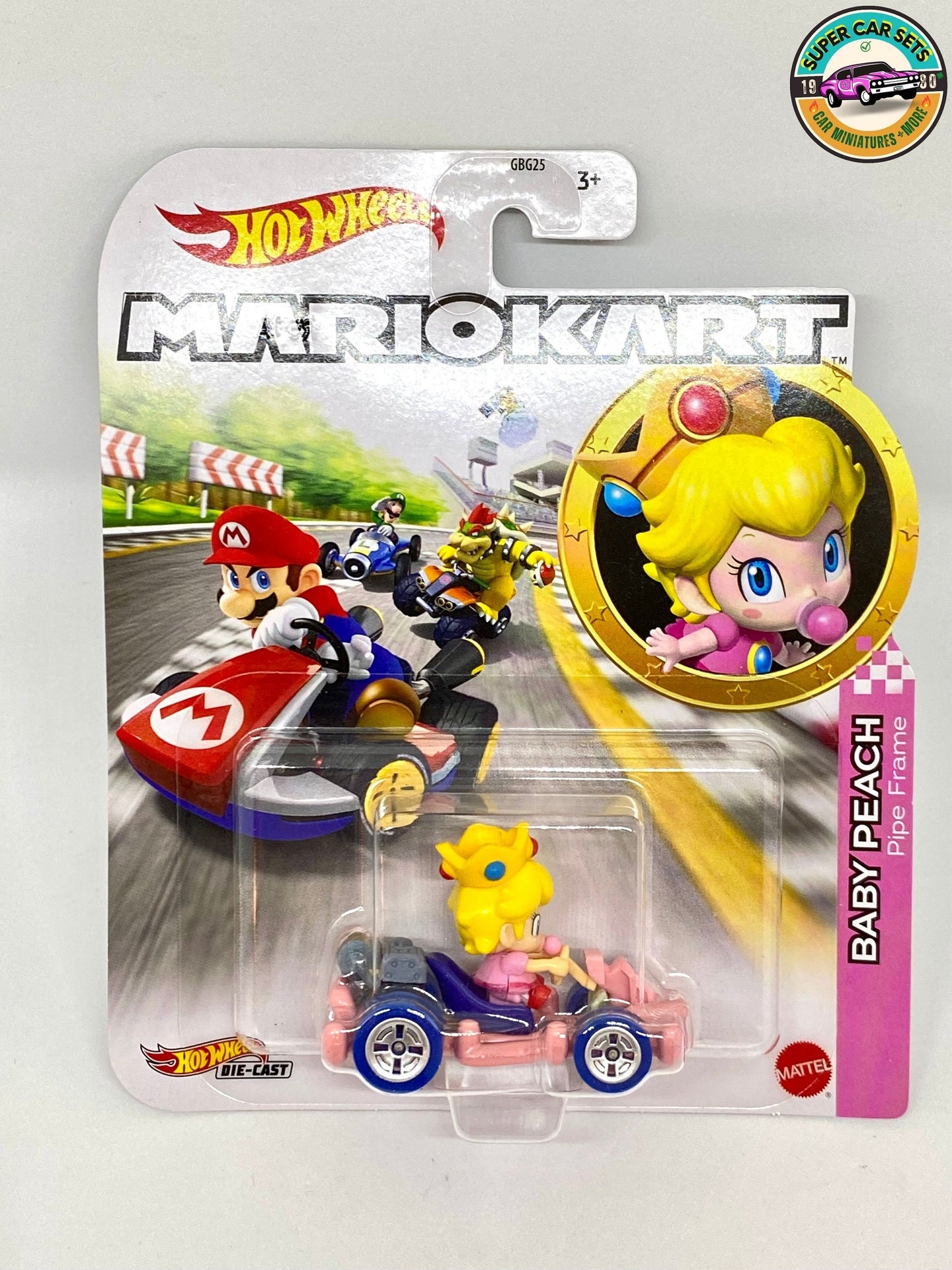 Baby Peach – Rohrrahmen – Mario Kart Hot Wheels