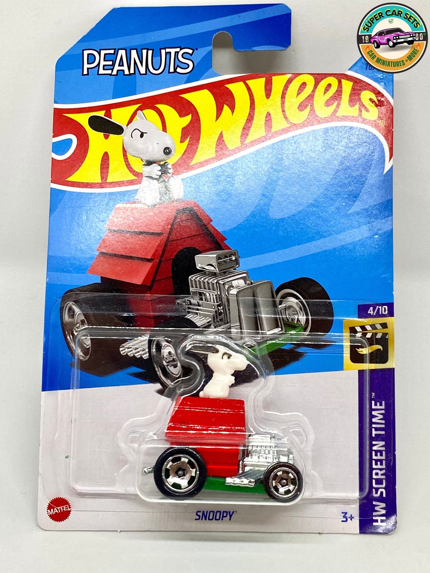 Snoopy - Temps d'écran matériel Hot Wheels