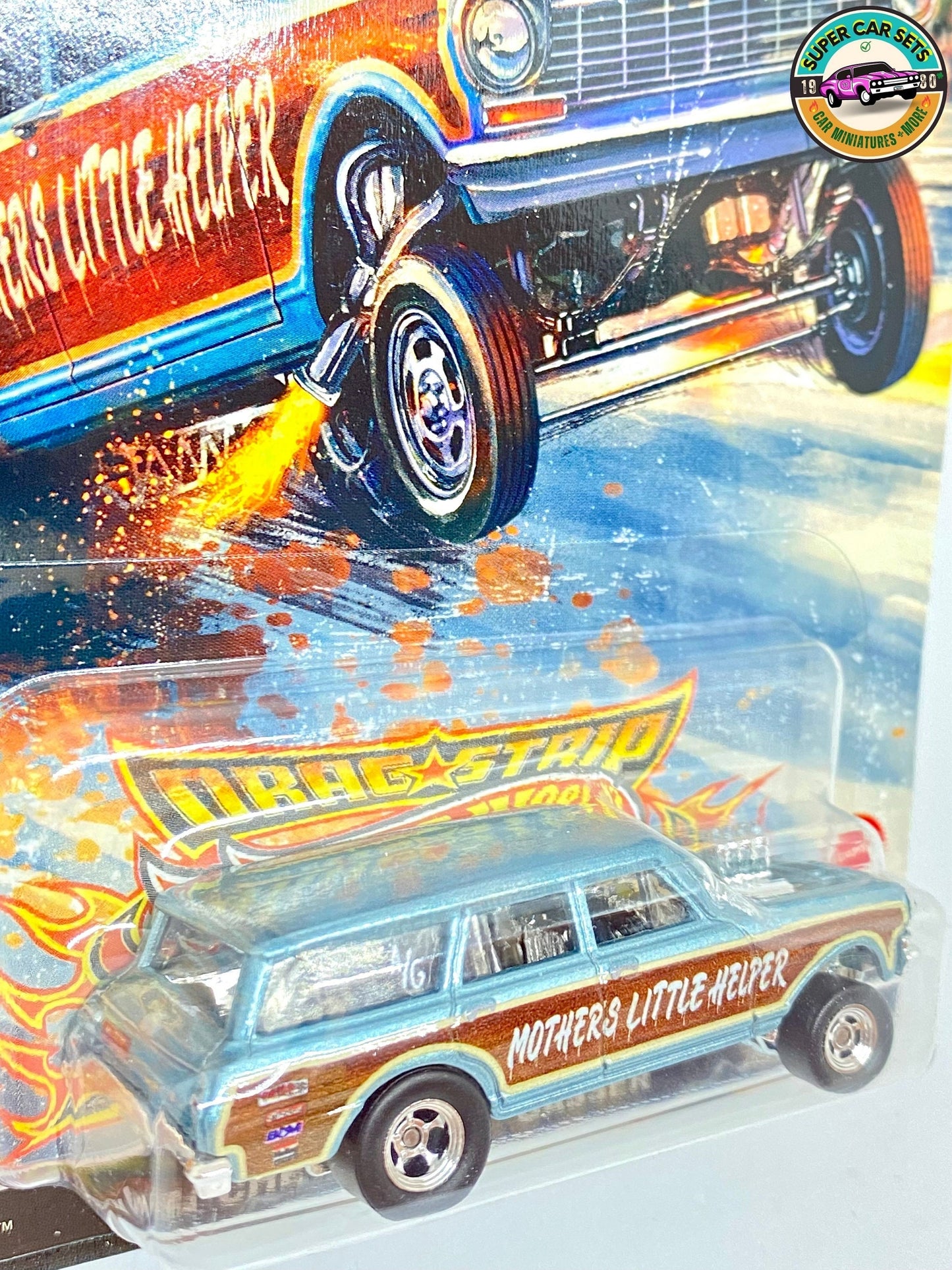 Hot Wheels Premium Car Culture - Drag Strip Demons - ’64 Chevy Nova Gasser (3/5)