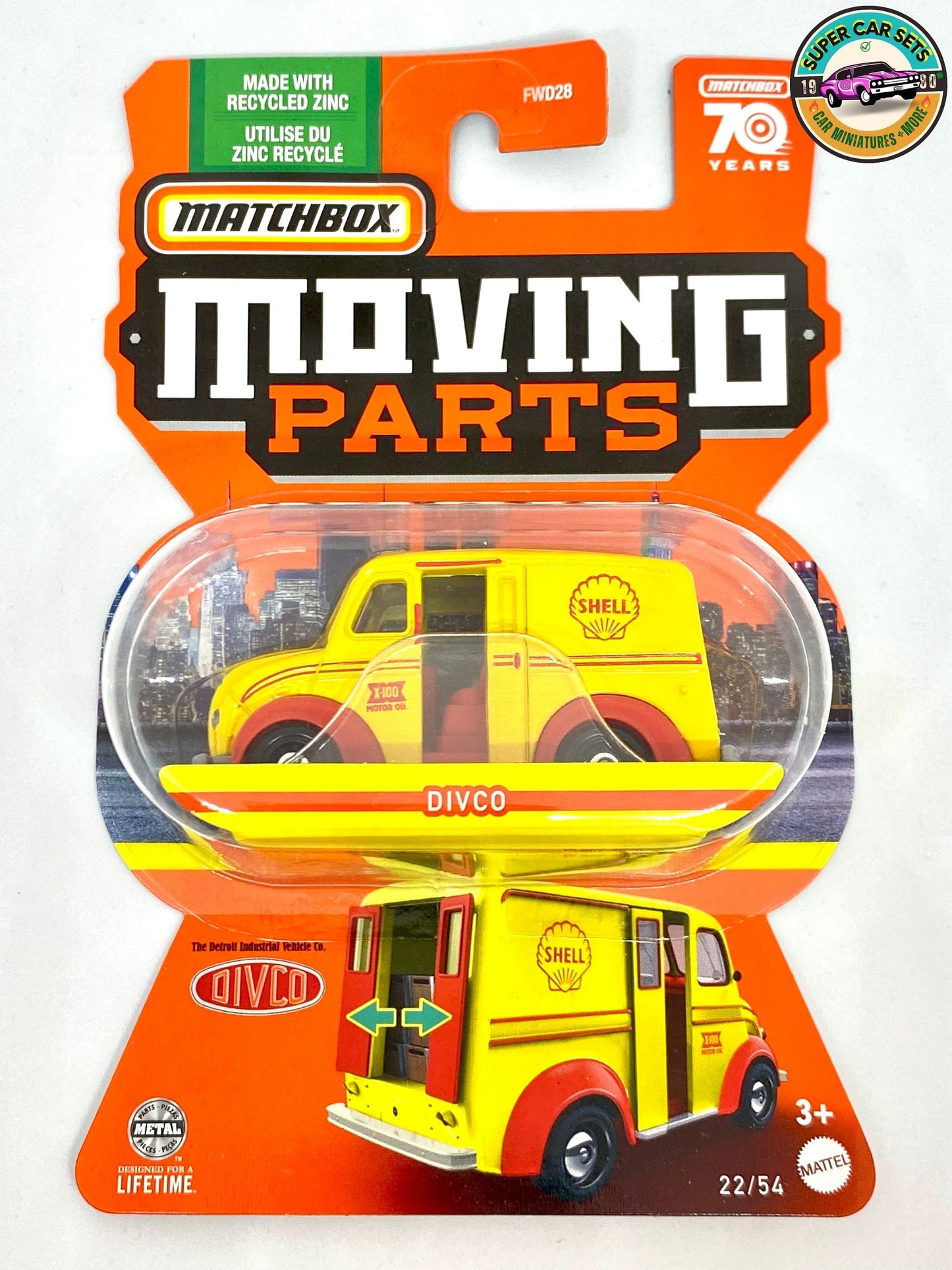 Shell DIVCO - Matchbox Moving Parts