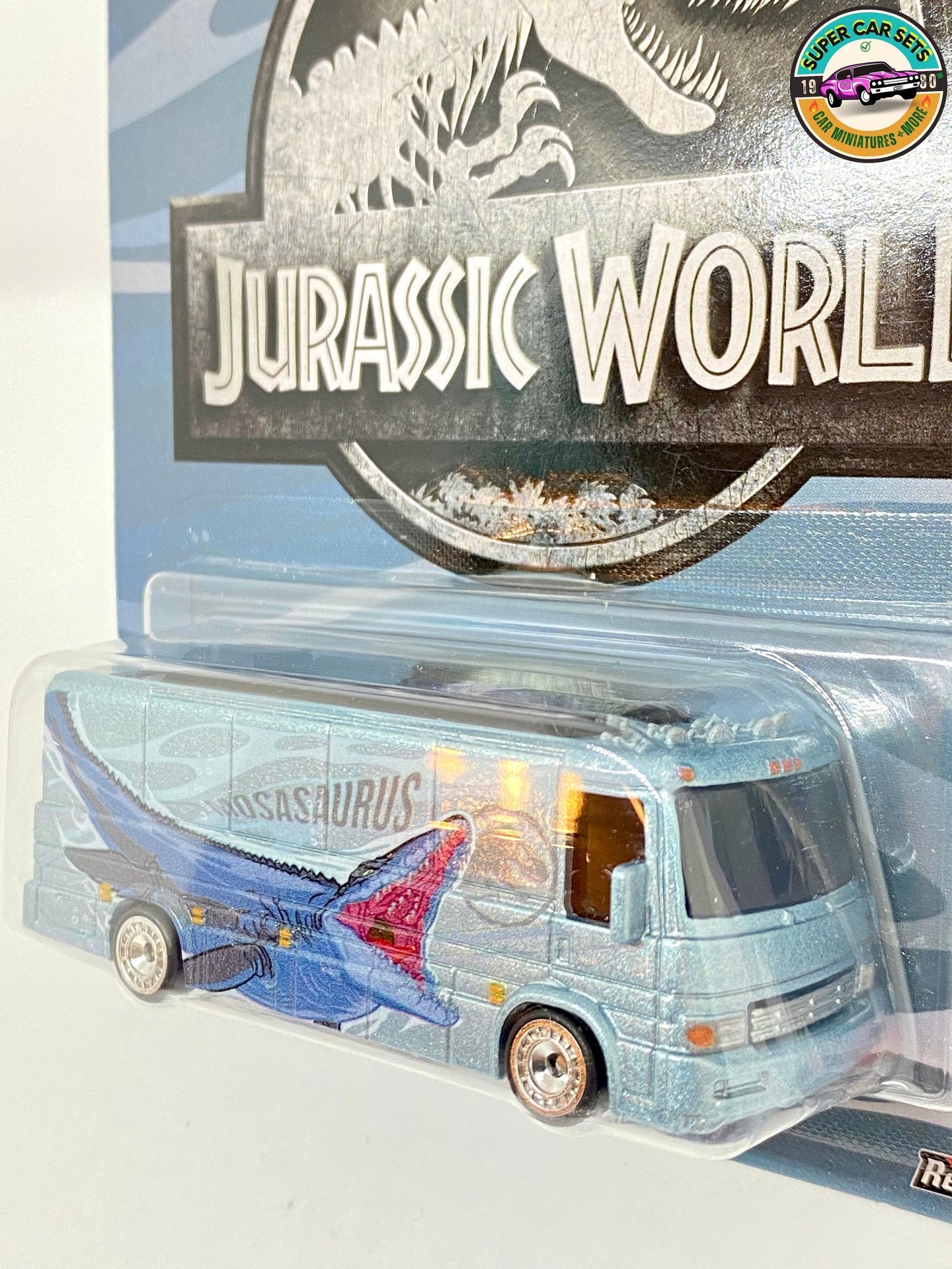 Hot Wheels Premium Jurassic World 2022 - Bus touristique Monosaurus