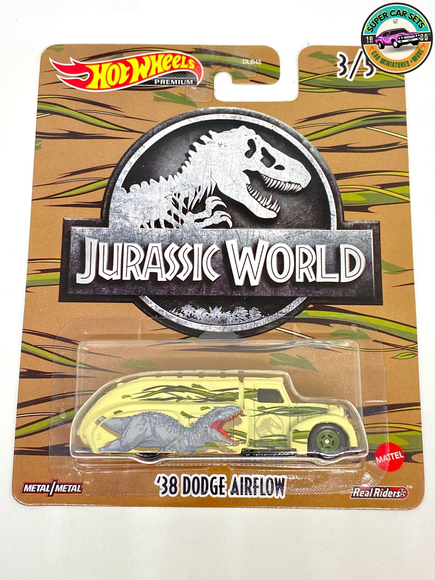 Hot Wheels Premium Jurassic World 2022 - '38 Dodge Airflow