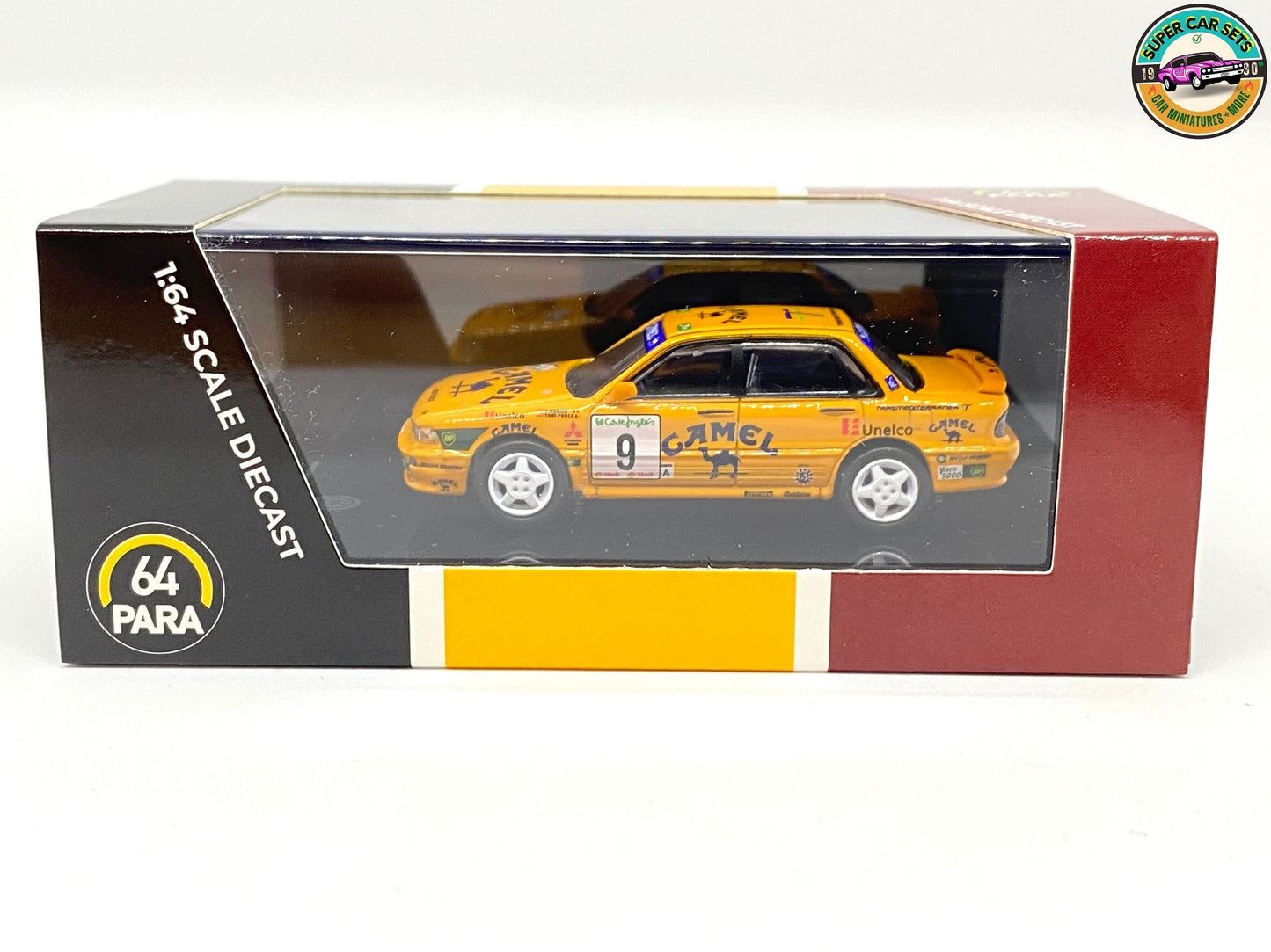 Kamel – Mitsubishi Galant VR-4 1995 Rallye El Corte Ingles Ponce #9 von 64 Para