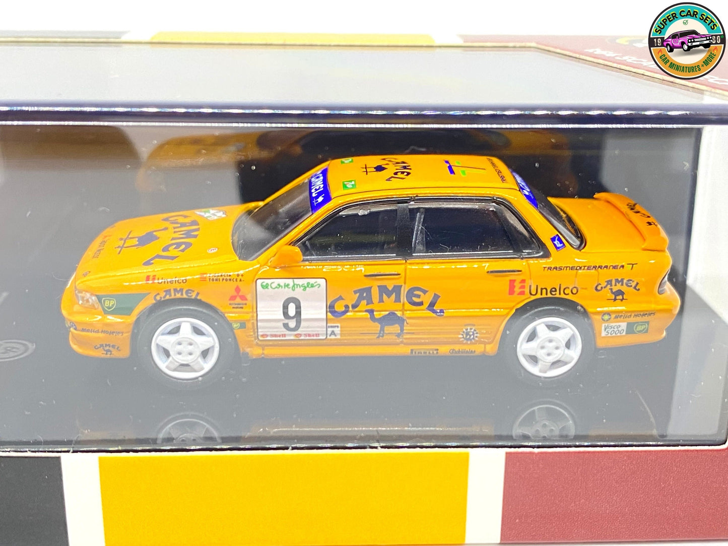 Camel - Mitsubishi Galant VR-4 1995 Rallye El Corte Ingles Ponce #9 de 64 Para