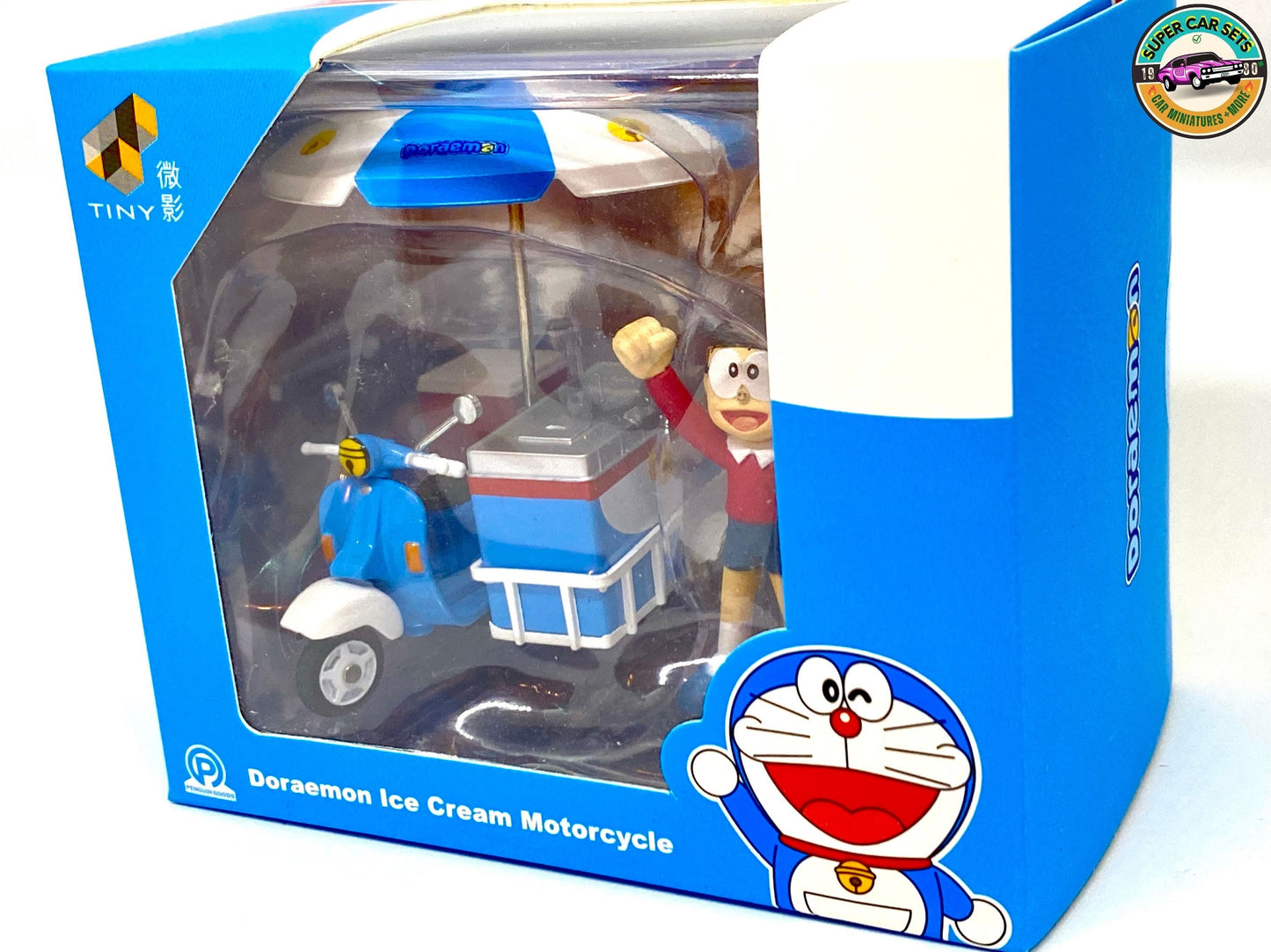 Moto de crème glacée Doraemon de Tiny