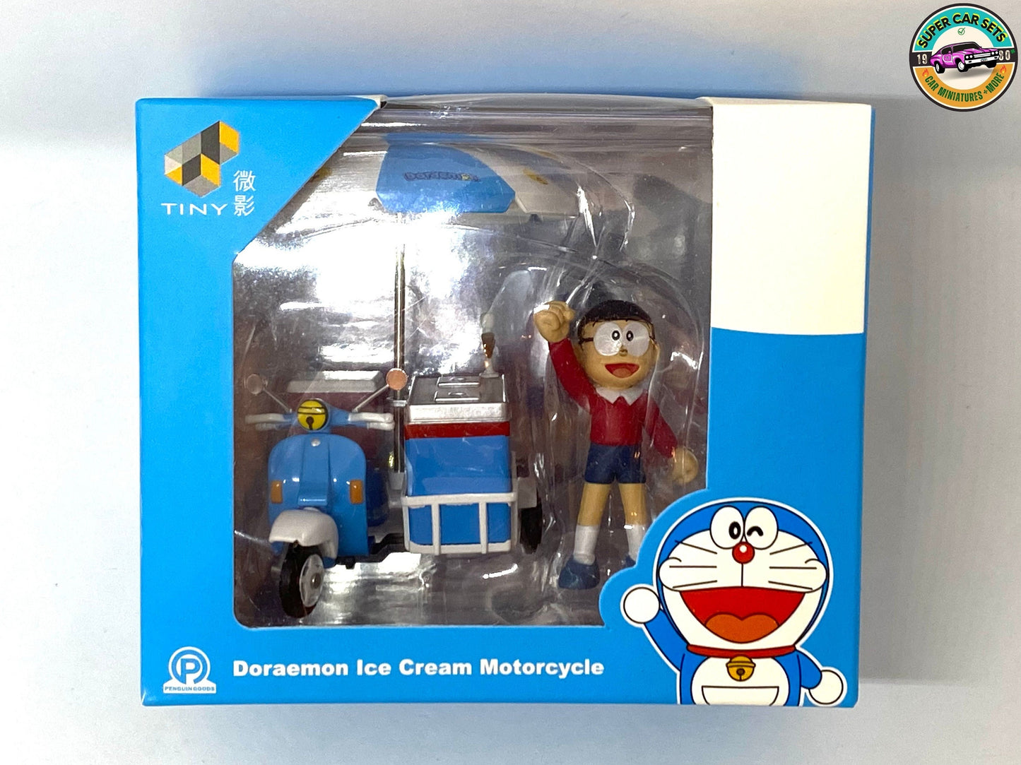 Moto de crème glacée Doraemon de Tiny