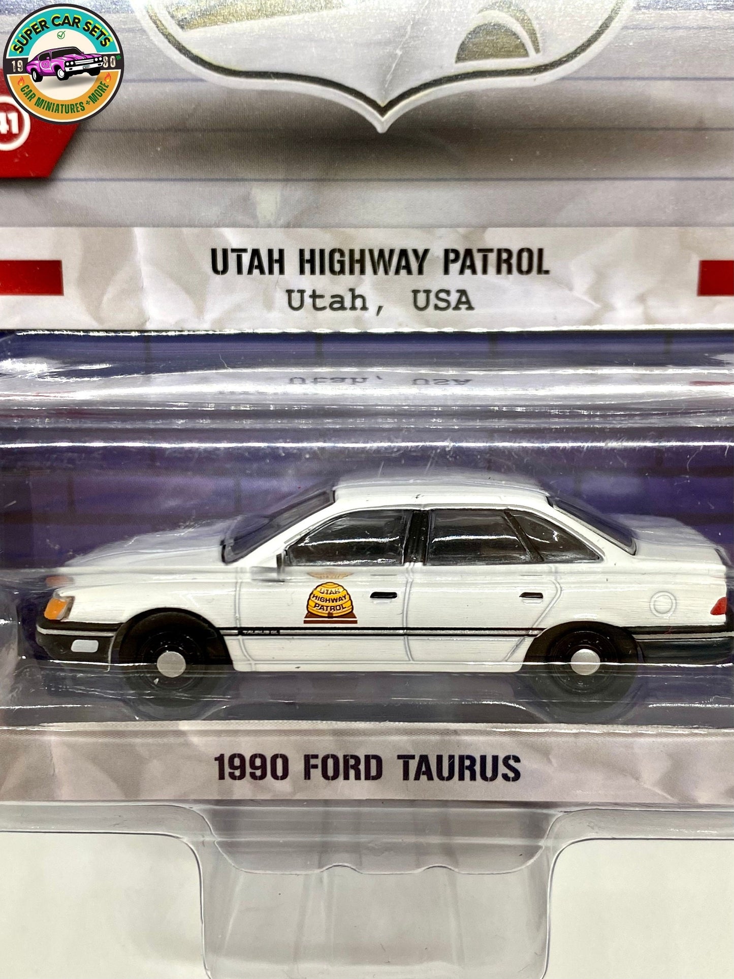 Utah Highway Patrol - 1990 Ford Taurus - Hot Pursuit - Series 41 - Greenlight Collectibles