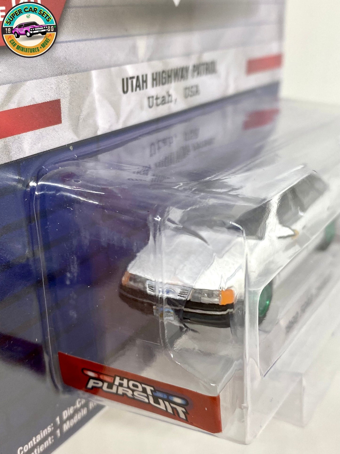 GREEN MACHINE Chase – Utah Highway Patrol – 1990 Ford Taurus – Hot Pursuit – Serie 41 – Greenlight Collectibles