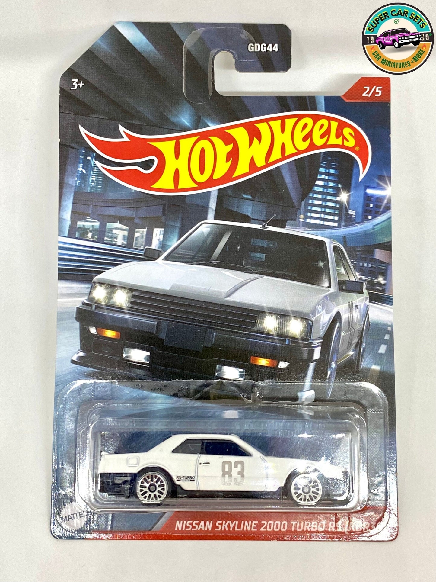 Nissan Skyline 2000 Turbo RS (KDR30) - Street Racers Hot Wheels