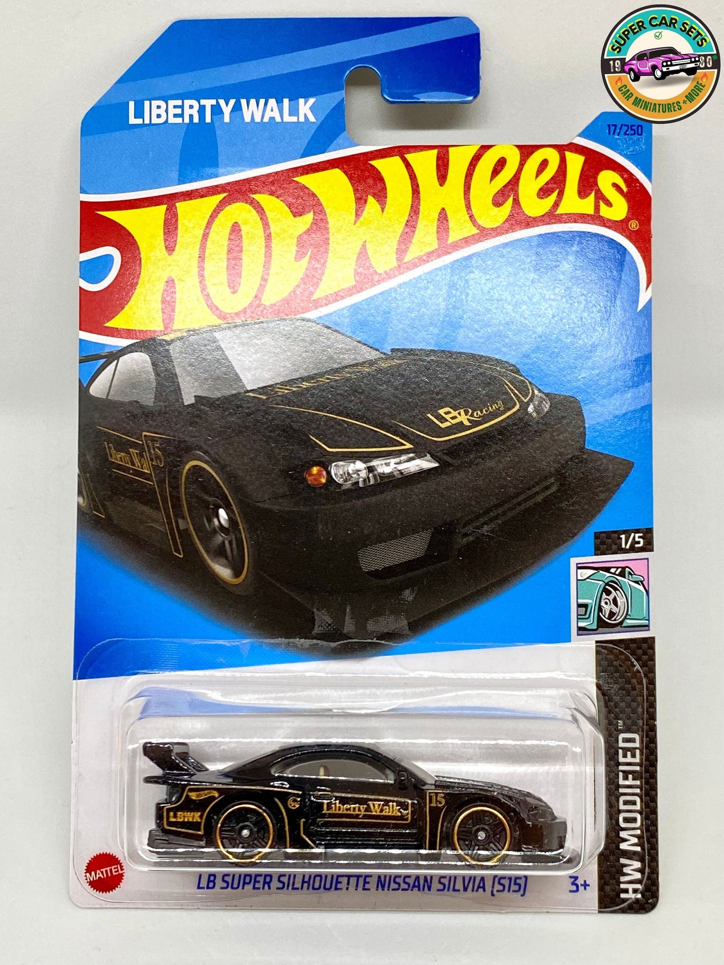 LB Super Silhouette Nissan Silvia (S15) - Matériel modifié - Hot Wheels