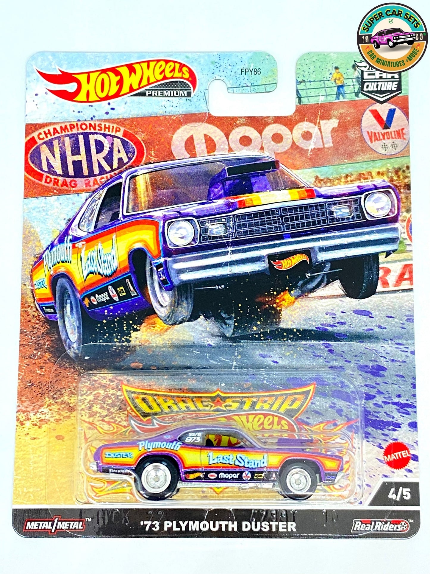 Hot Wheels Premium Car Culture - Drag Strip Demons - '73 Plymouth Duster (4/5)