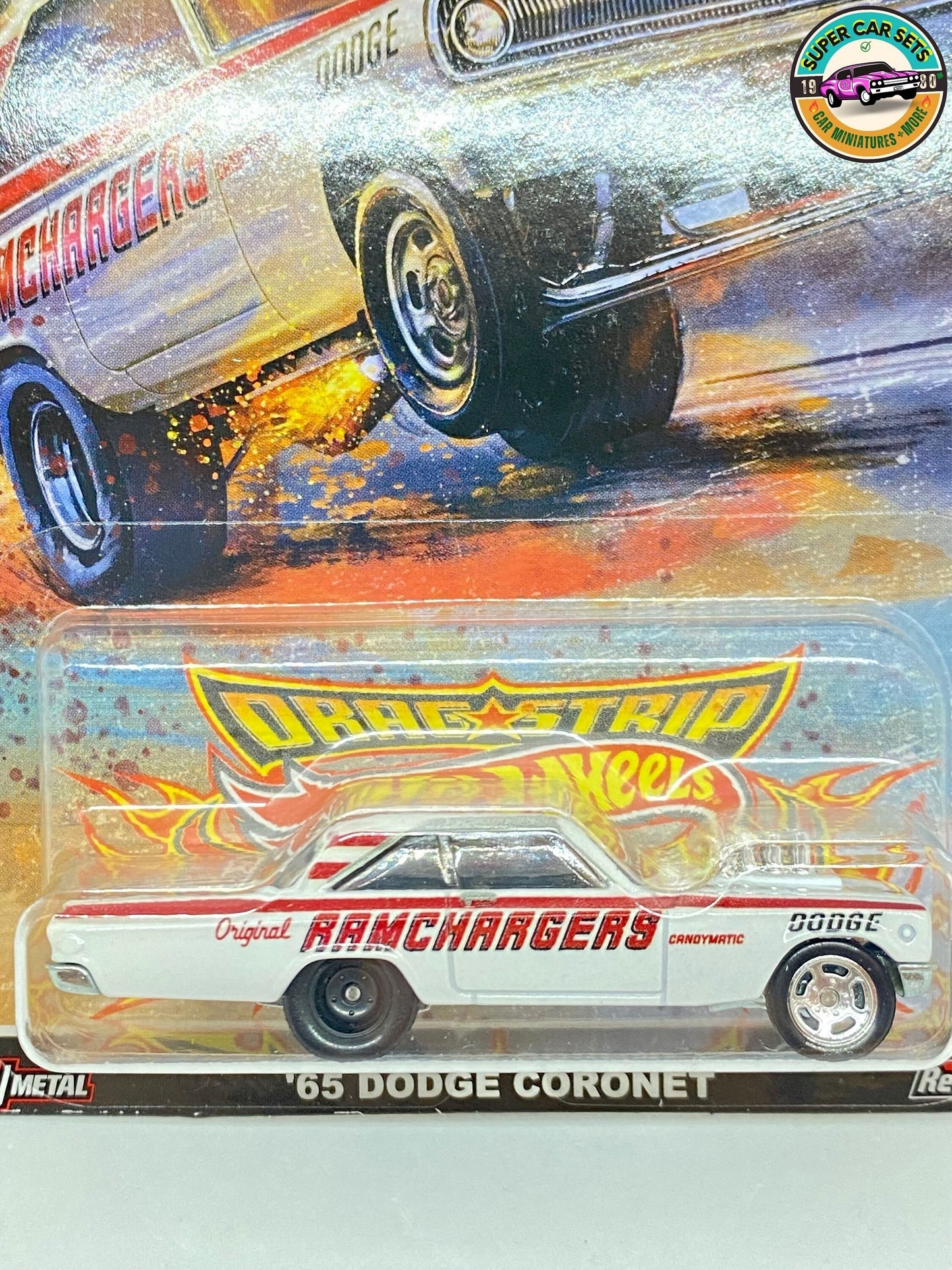 Hot Wheels Premium Car Culture – Drag Strip Demons – '65 Dodge Coronet (1/5)