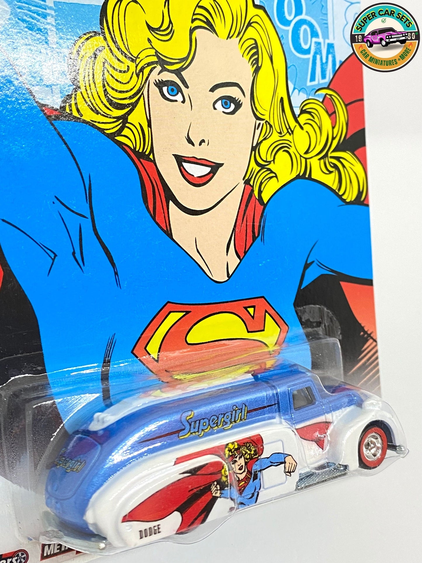 Hot Wheels - DC - Supergirl (broken card)