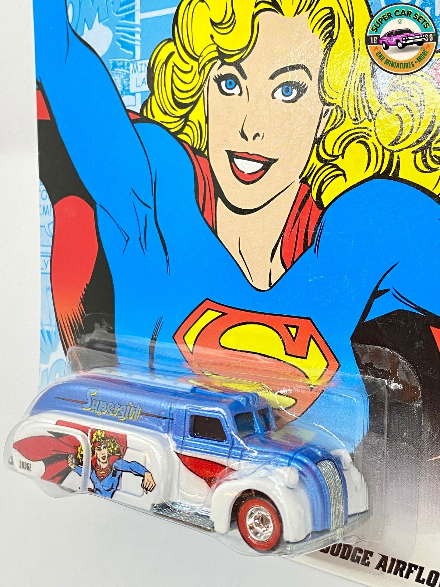 Hot Wheels - DC - Supergirl (broken card)